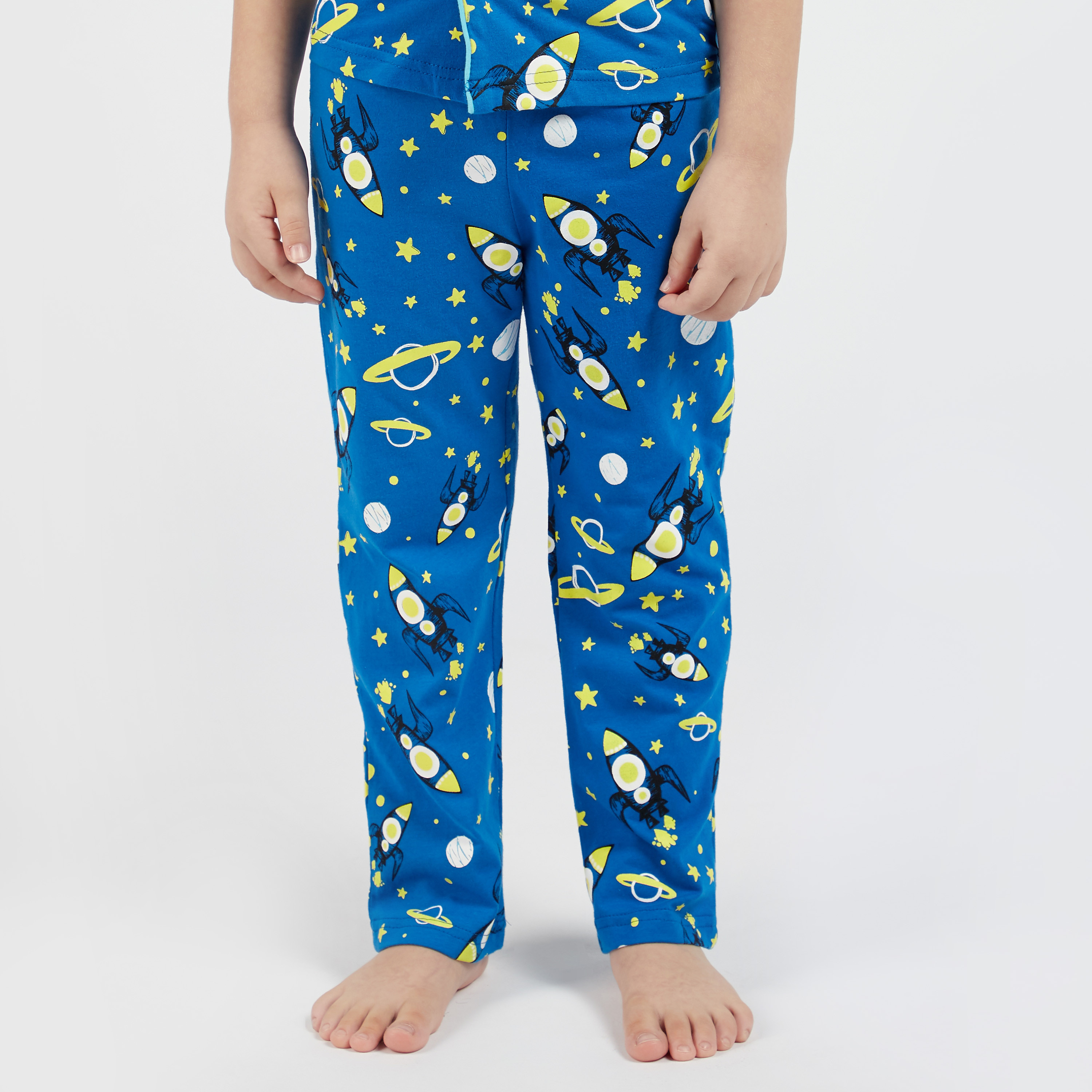 Buy Juniors Space Themed Print 4 Piece Pyjama Set Online