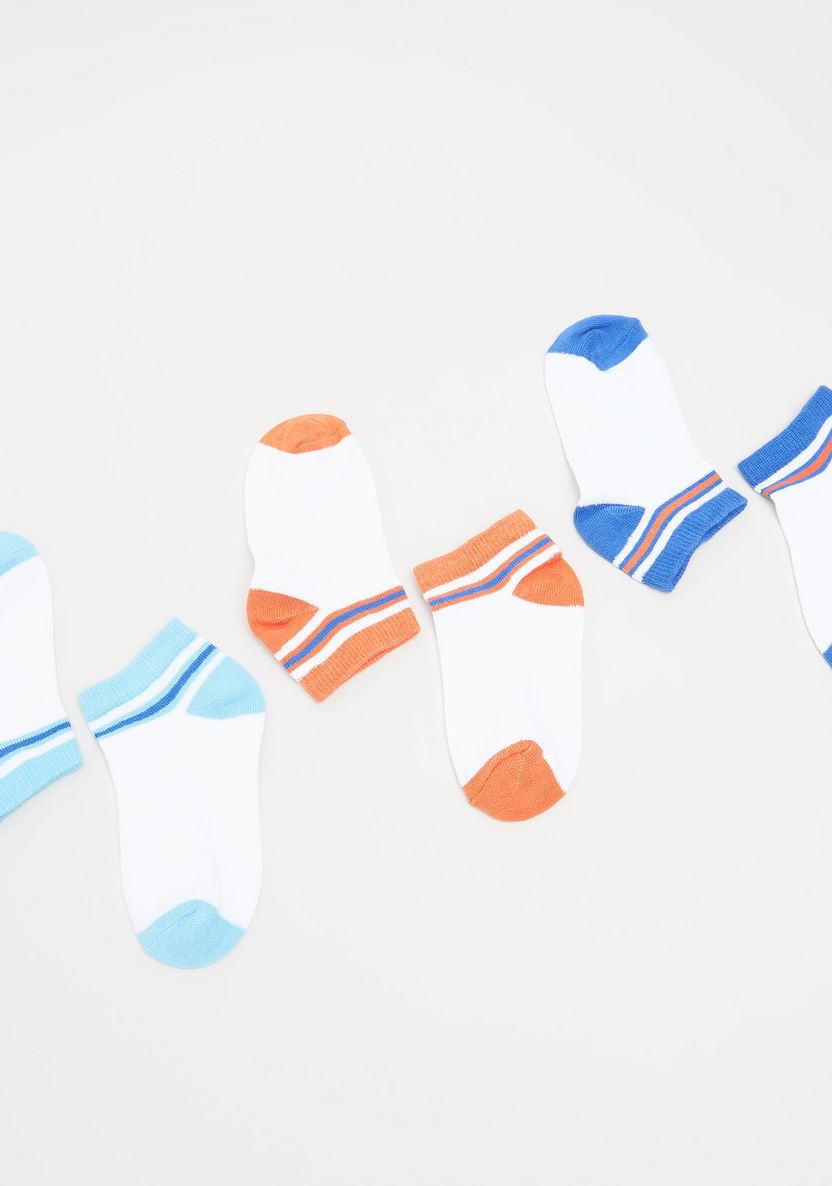 Juniors Colourblock Socks - Set of 3-Innerwear-image-1