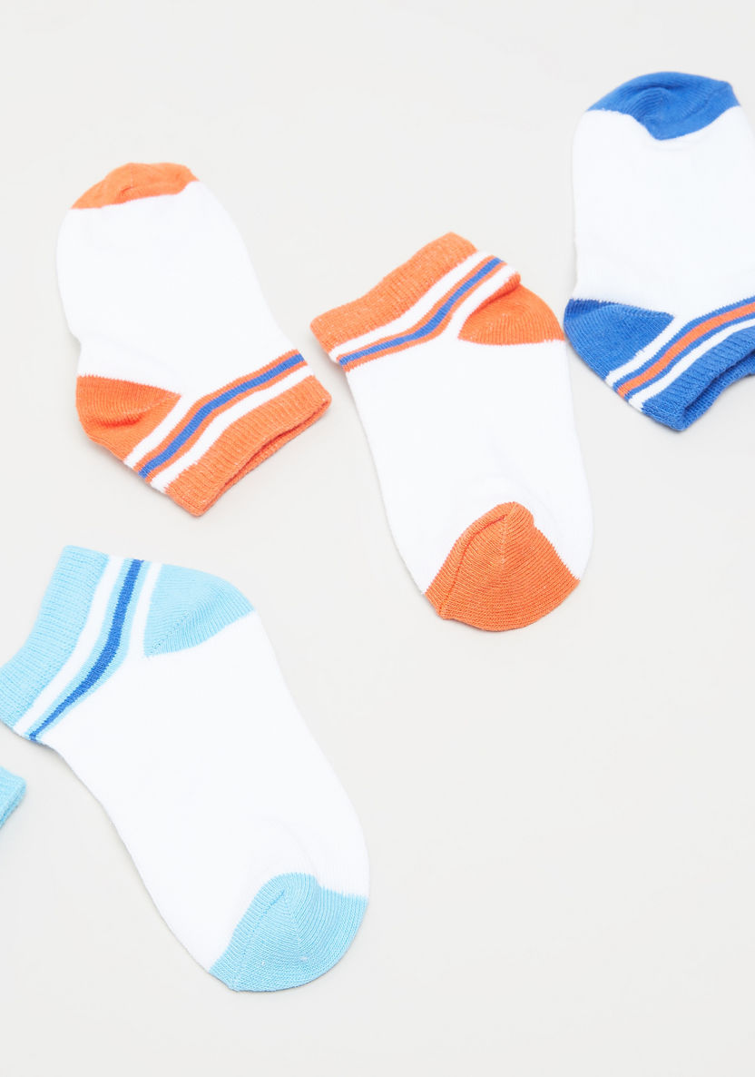 Juniors Colourblock Socks - Set of 3-Innerwear-image-2