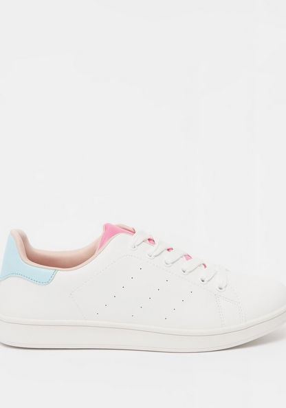 Missy Solid Lace-Up Sneakers