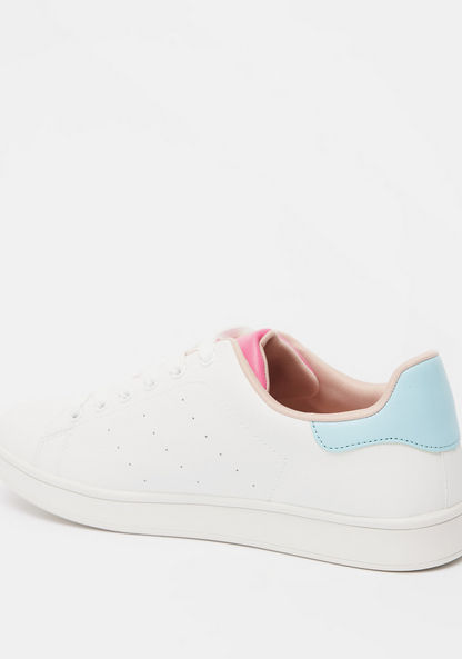 Missy Solid Lace-Up Sneakers