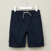 Juniors Solid Shorts with Pockets and Drawstring Closure-Shorts-thumbnail-0
