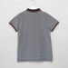 Juniors Printed Polo T-shirt with Short Sleeves-T Shirts-thumbnail-2