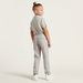 Juniors Solid Pants with Belt and Pockets-Pants-thumbnail-3