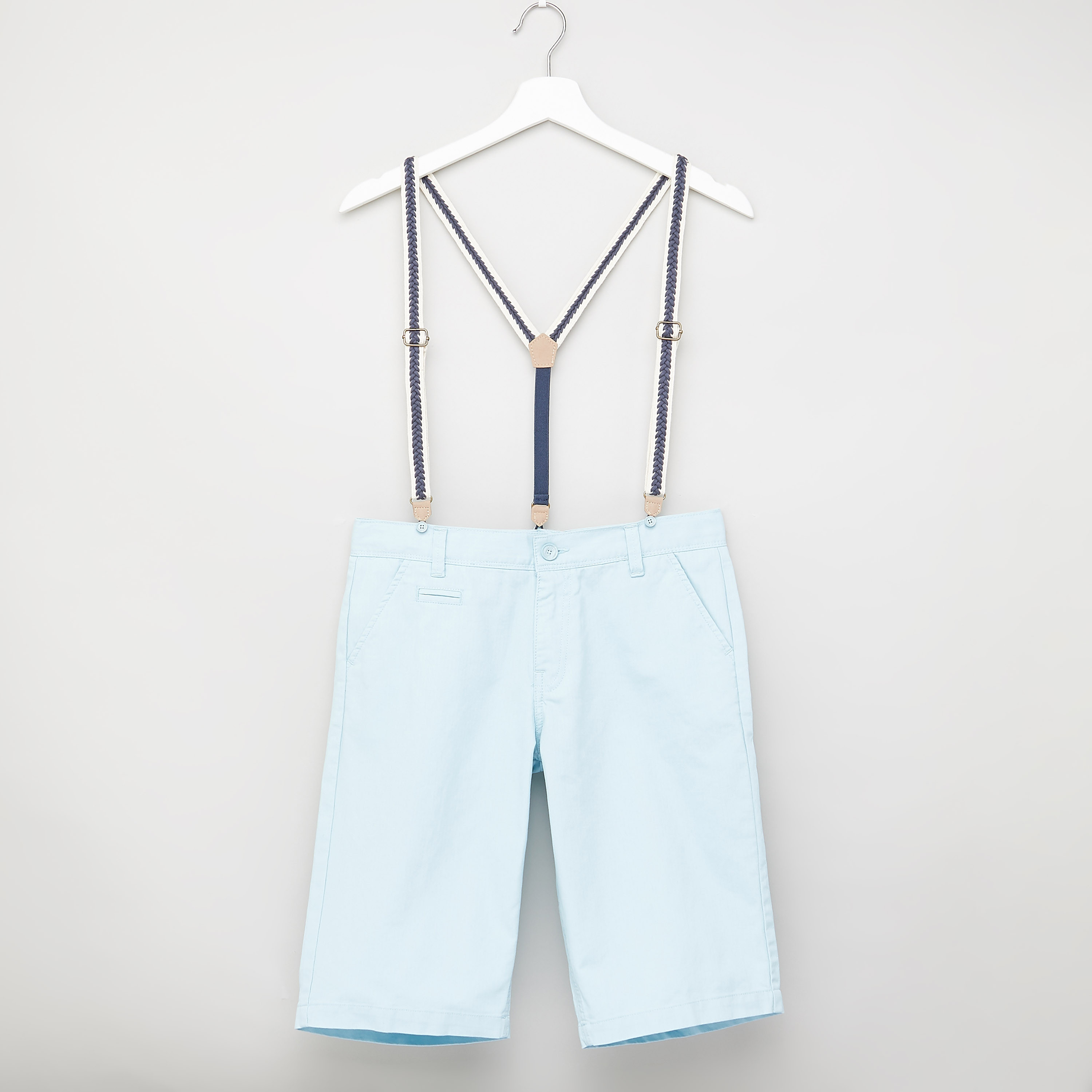 شورت سادة بحمّالات من جونيورز-boys-clothing-bottoms-shorts-image-1