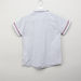 Juniors Textured Short Sleeves Shirt with Pocket Detail Shorts-Clothes Sets-thumbnail-3