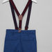 Juniors Printed Short Sleeves Shirt with Pocket Detail and Suspenders-Clothes Sets-thumbnail-9