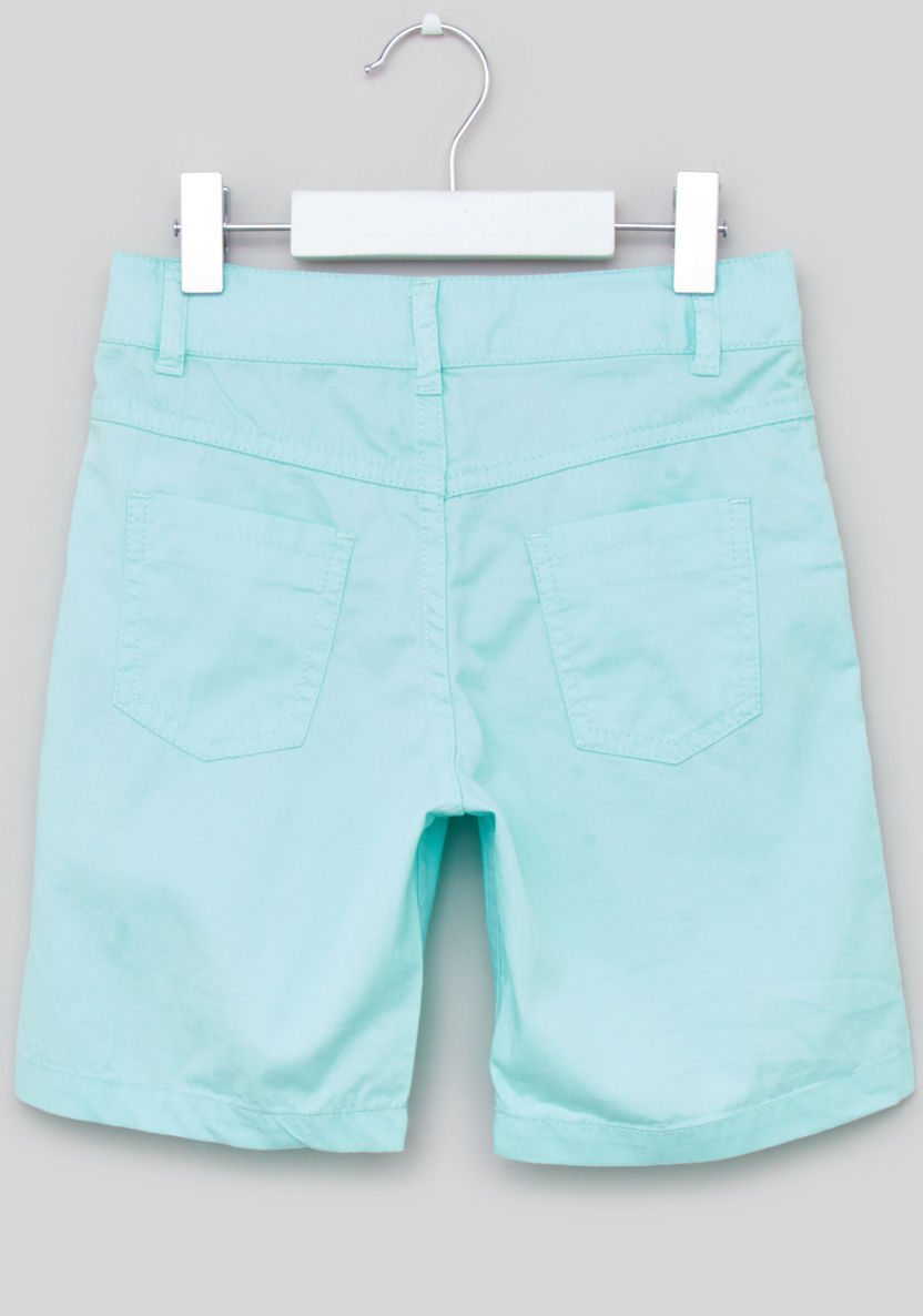 Juniors Dinosaur Print Shirt and Pocket Detail Shorts-Clothes Sets-image-6
