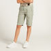 Solid Shorts with Pockets and Button Closure-Shorts-thumbnail-1