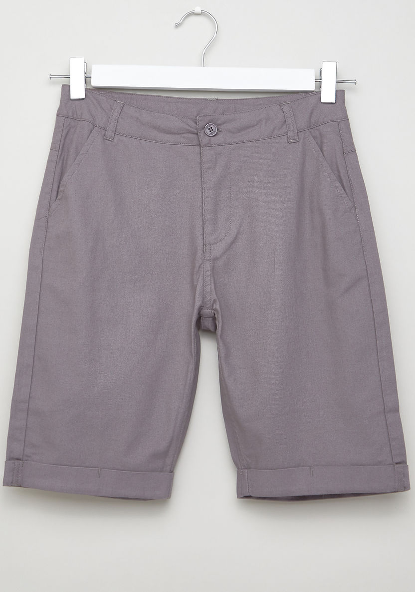Eligo Colour Block Short Sleeves T-shirt with Shorts-Clothes Sets-image-4