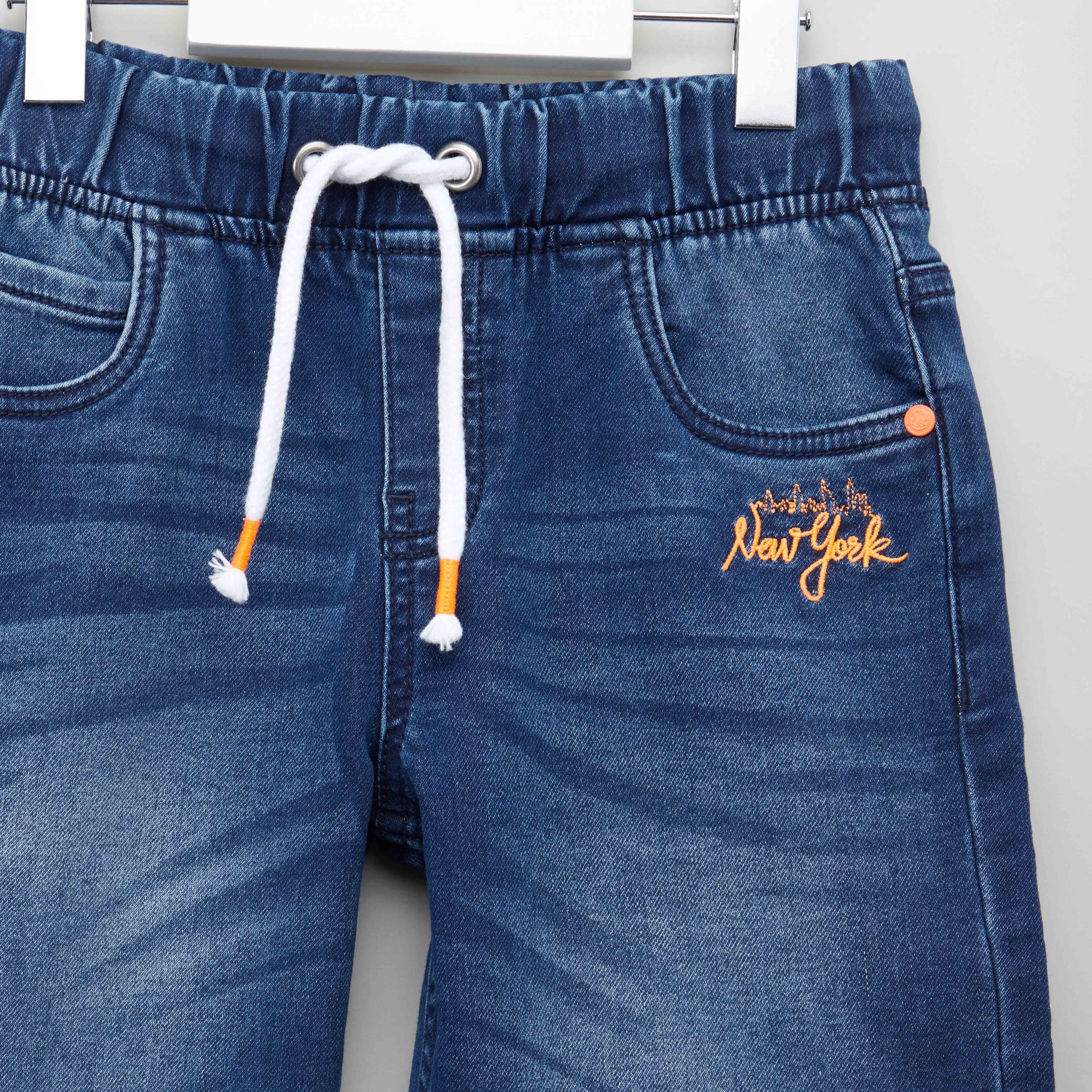 Bossini Denim Shorts with Pocket Detail-cpkids-clothing-boys-bottoms-shorts-image-5
