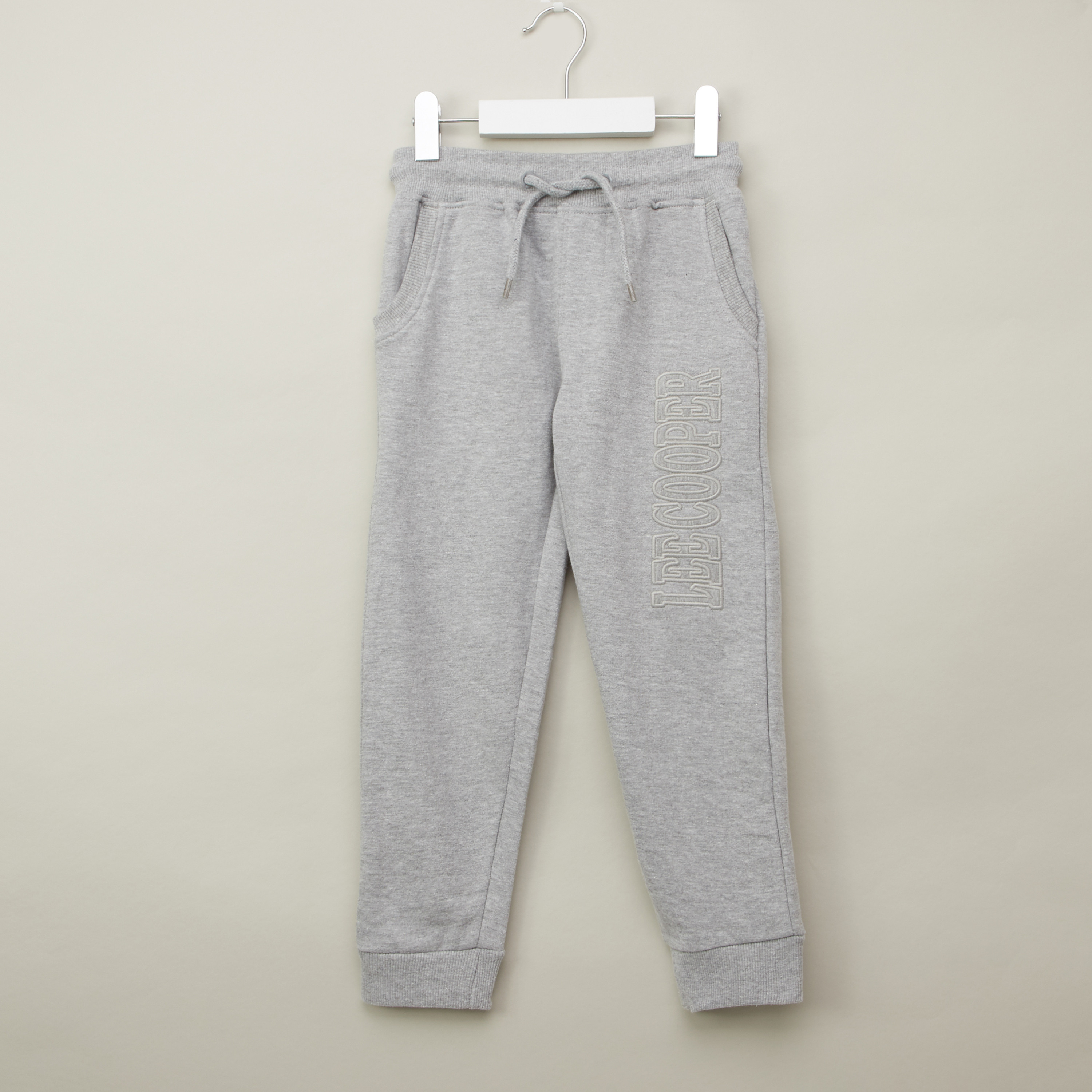 Buy Lee Cooper Full Length Solid Jog Pants with Pocket Detail Online Babyshop UAE