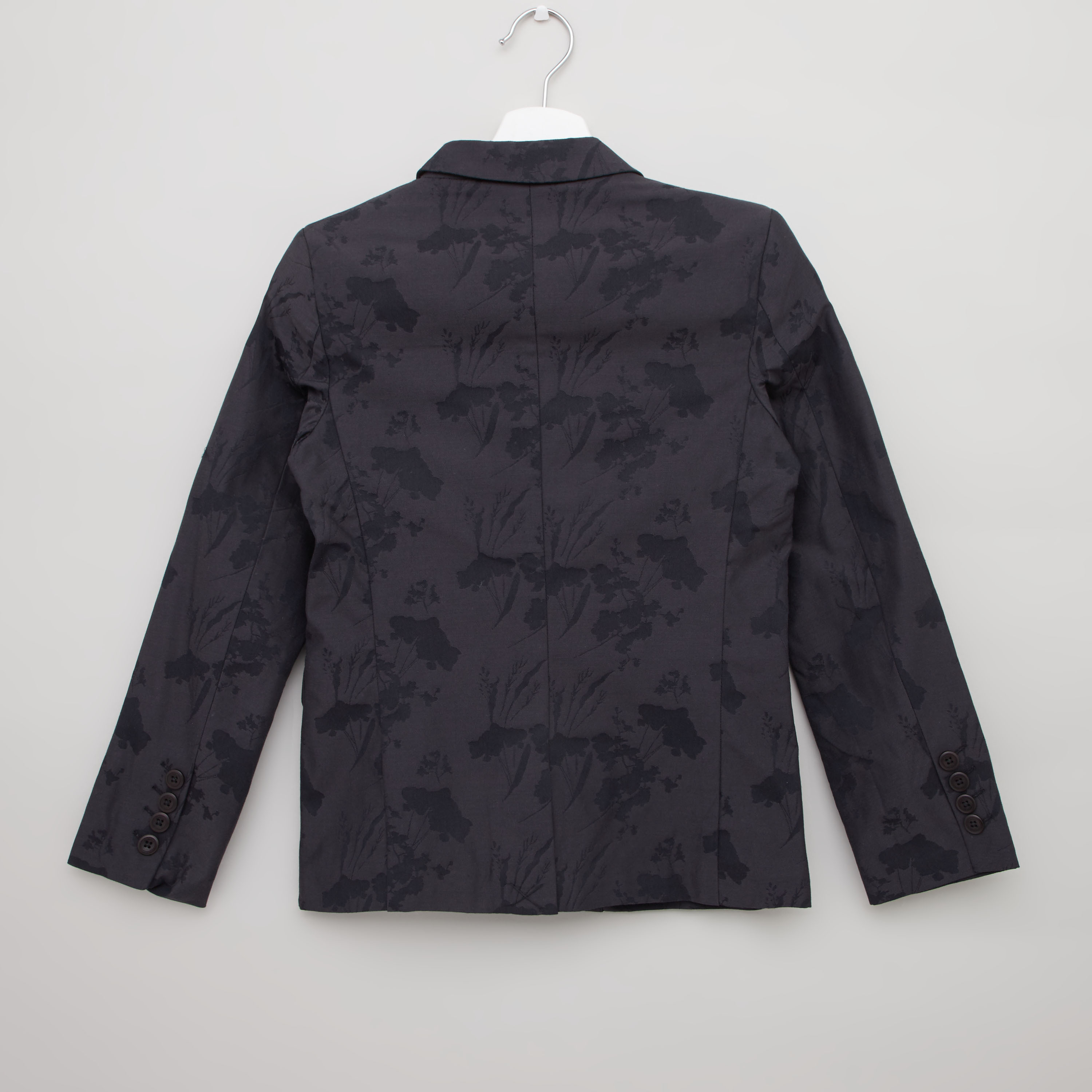 Iconic Solid Blazer Jacket with Pockets and Long Sleeves-boys-clothing-jacketsandcoats-image-3