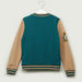 Iconic Applique Detail Bomber Jacket with Long Sleeves-Coats and Jackets-thumbnail-2