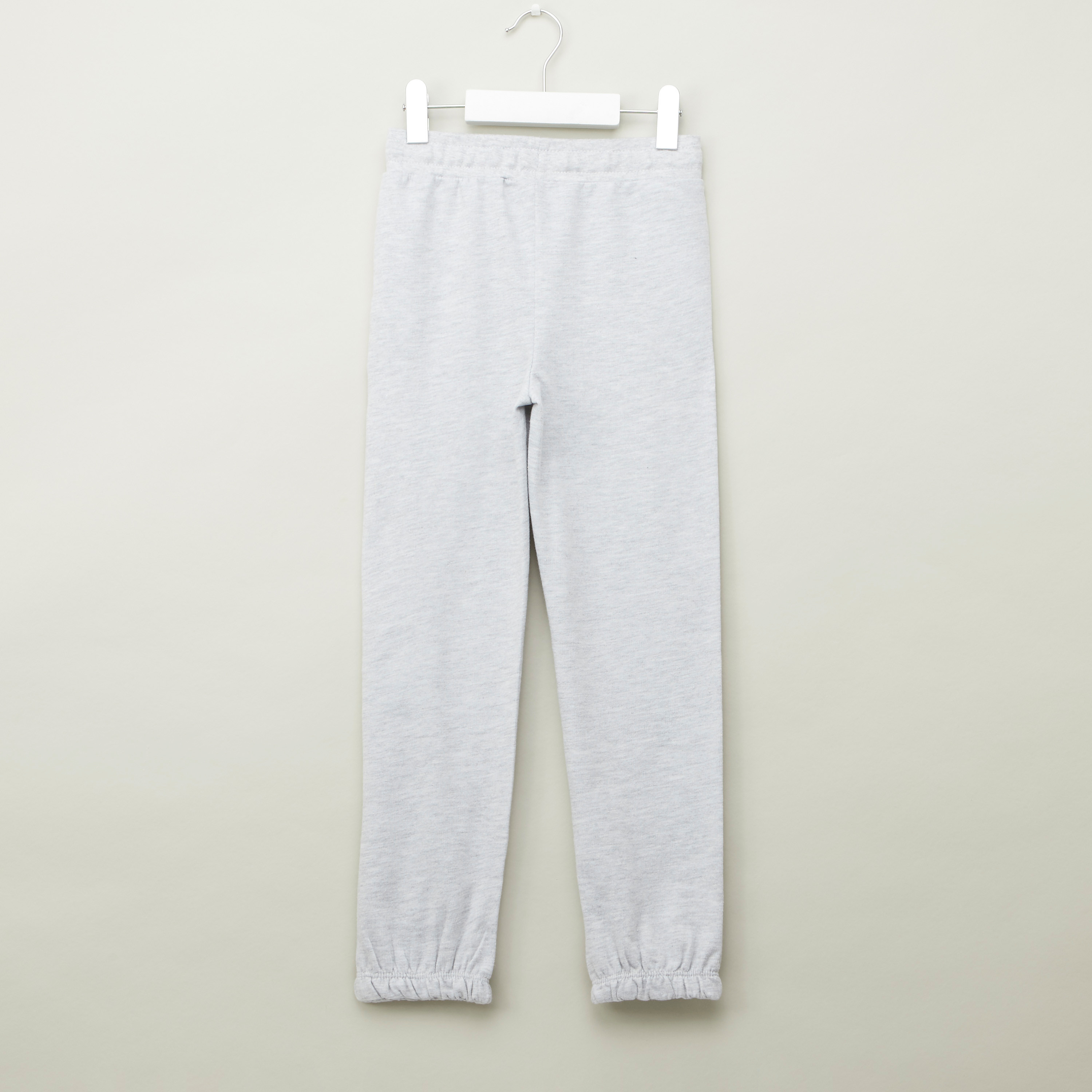 Juniors Plain Jog Pants with Elasticised Waistband-girls-clothing-bottoms-joggersandtrackpants-image-3