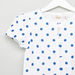 Eligo Polka Dots Print Top with Short Sleeves-Blouses-thumbnail-1