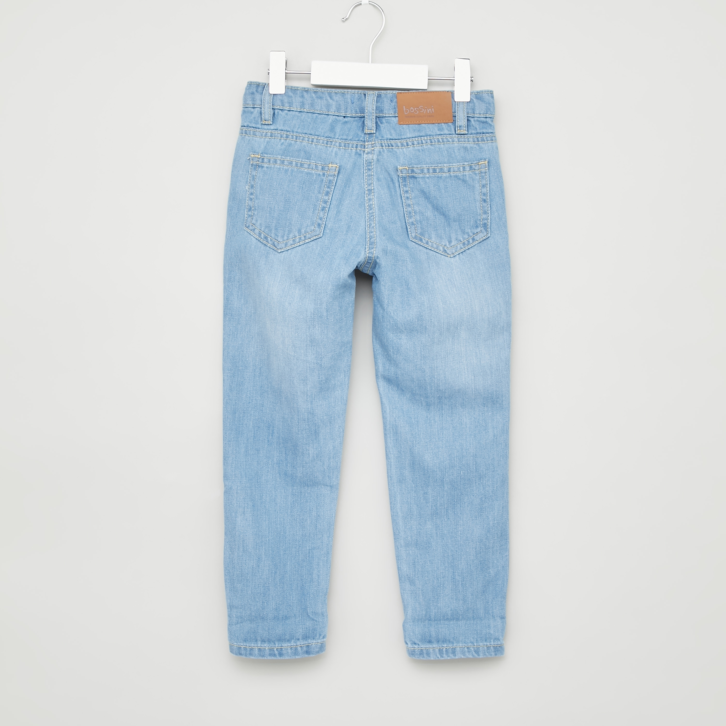 بنطلون جينز ممزق بجيوب وحلقات حزام من بوسيني-girls-clothing-bottoms-jeansandjeggings-image-3