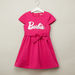 Barbie Sequin Detail Dress with Short Sleeves-Dresses%2C Gowns and Frocks-thumbnail-0