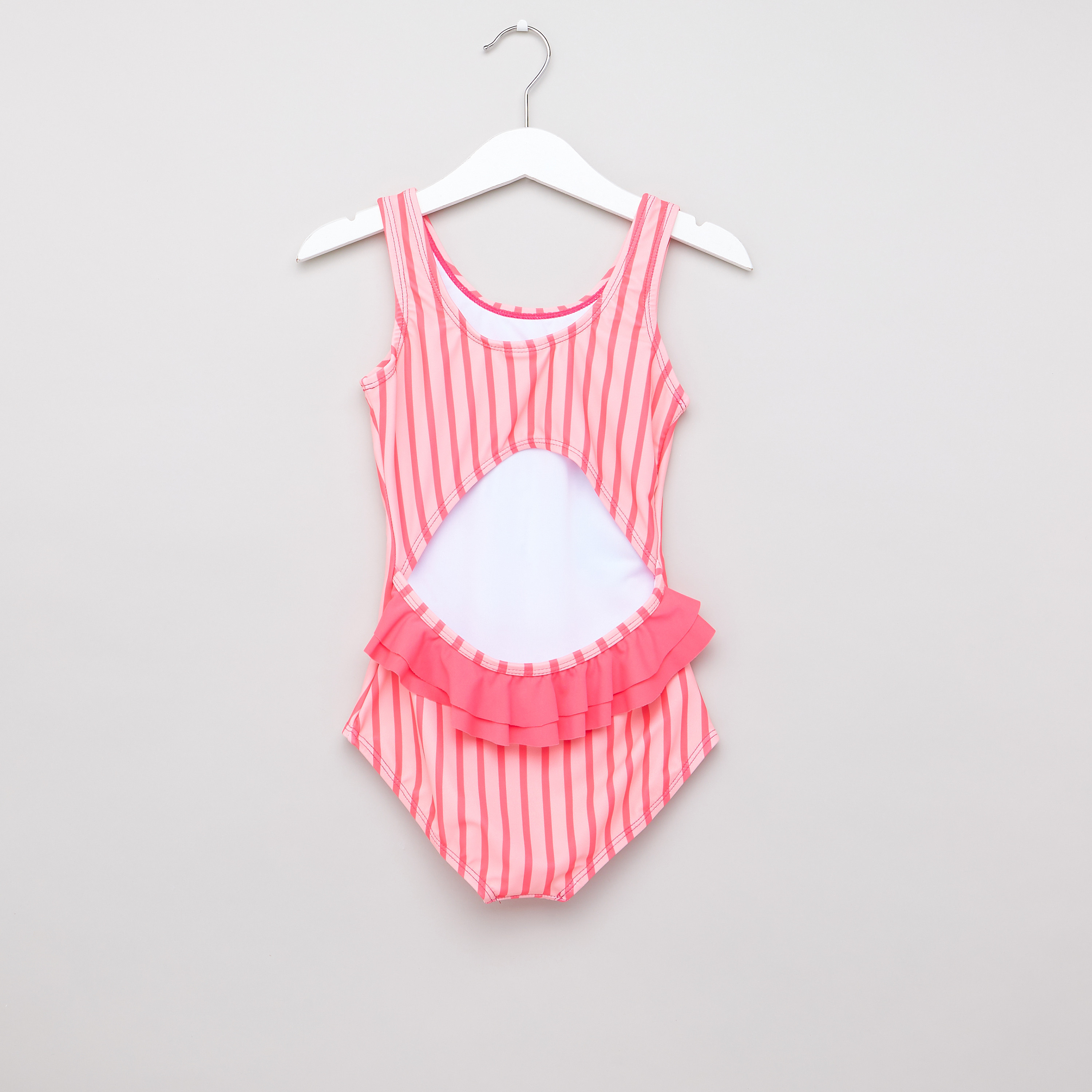 Barbie Print Sleeveless Swimsuit with Round Neck-girls-clothing-multipacks-image-3