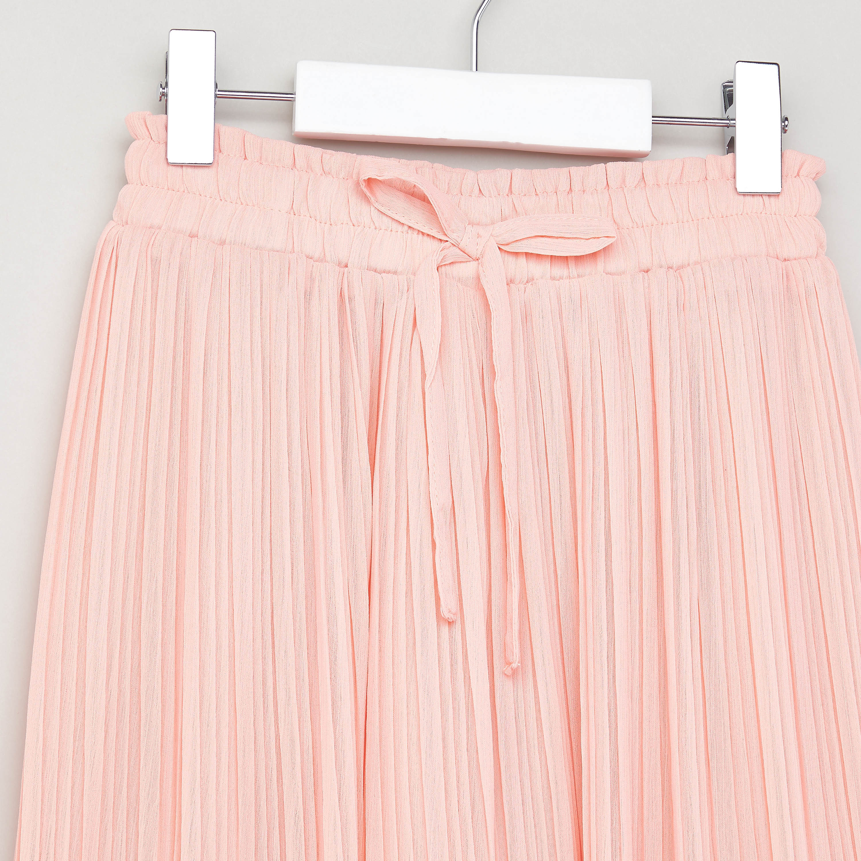Iconic Pleat Detail Pants with Drawstring-girls-clothing-bottoms-trousers-image-2