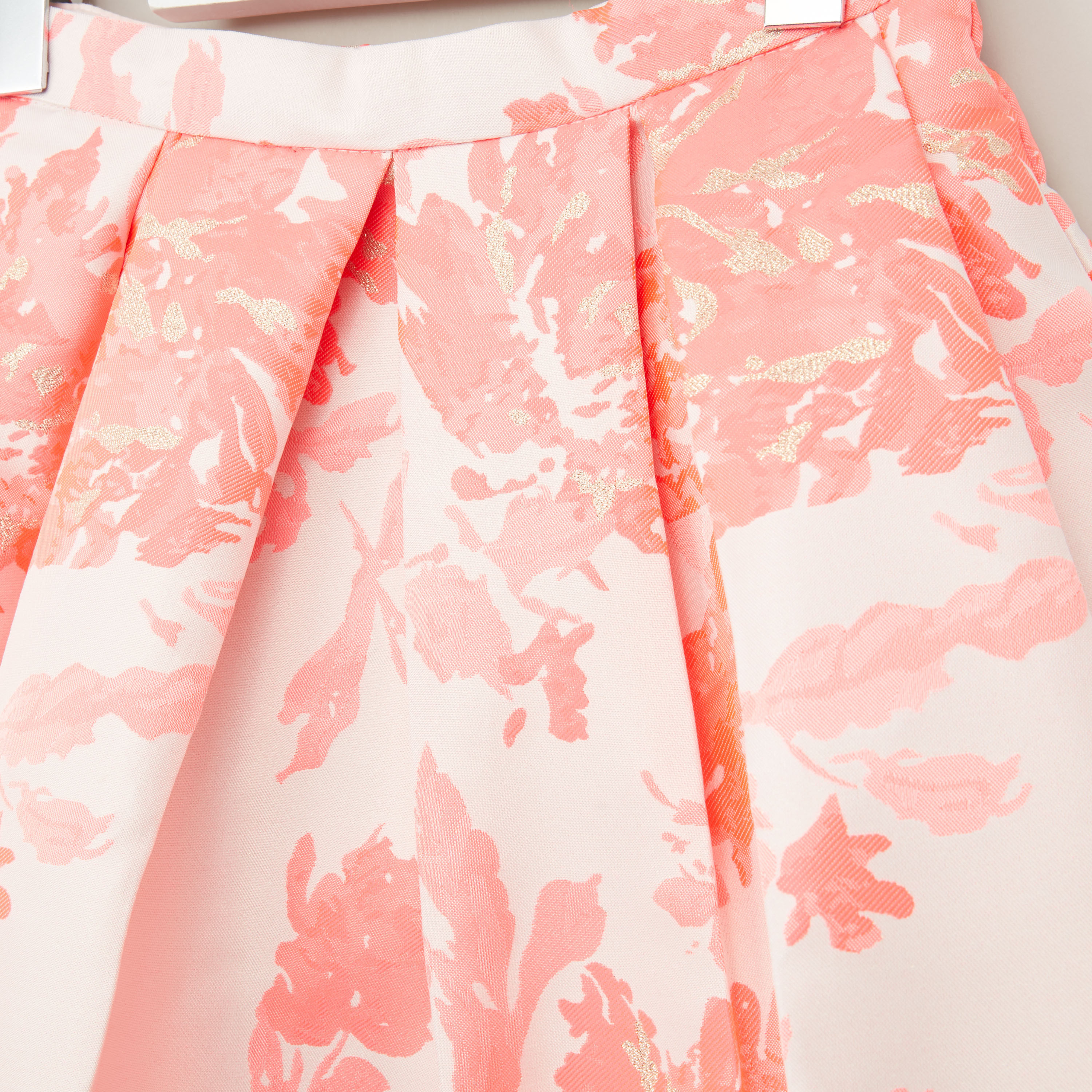 Iconic Printed Skirt with Elasticised Waistband-girls-clothing-bottoms-skirts-image-2