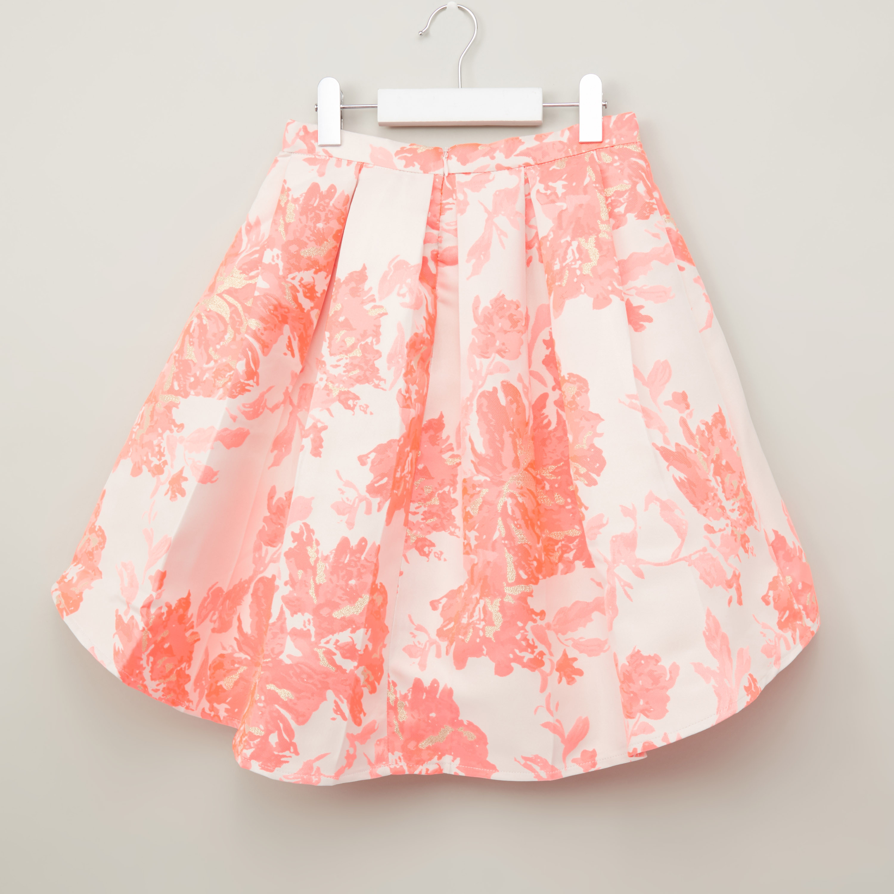 Iconic Printed Skirt with Elasticised Waistband-girls-clothing-bottoms-skirts-image-3