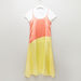 Iconic Colourblock Dress with Short Sleeves T-shirt-Clothes Sets-thumbnail-2