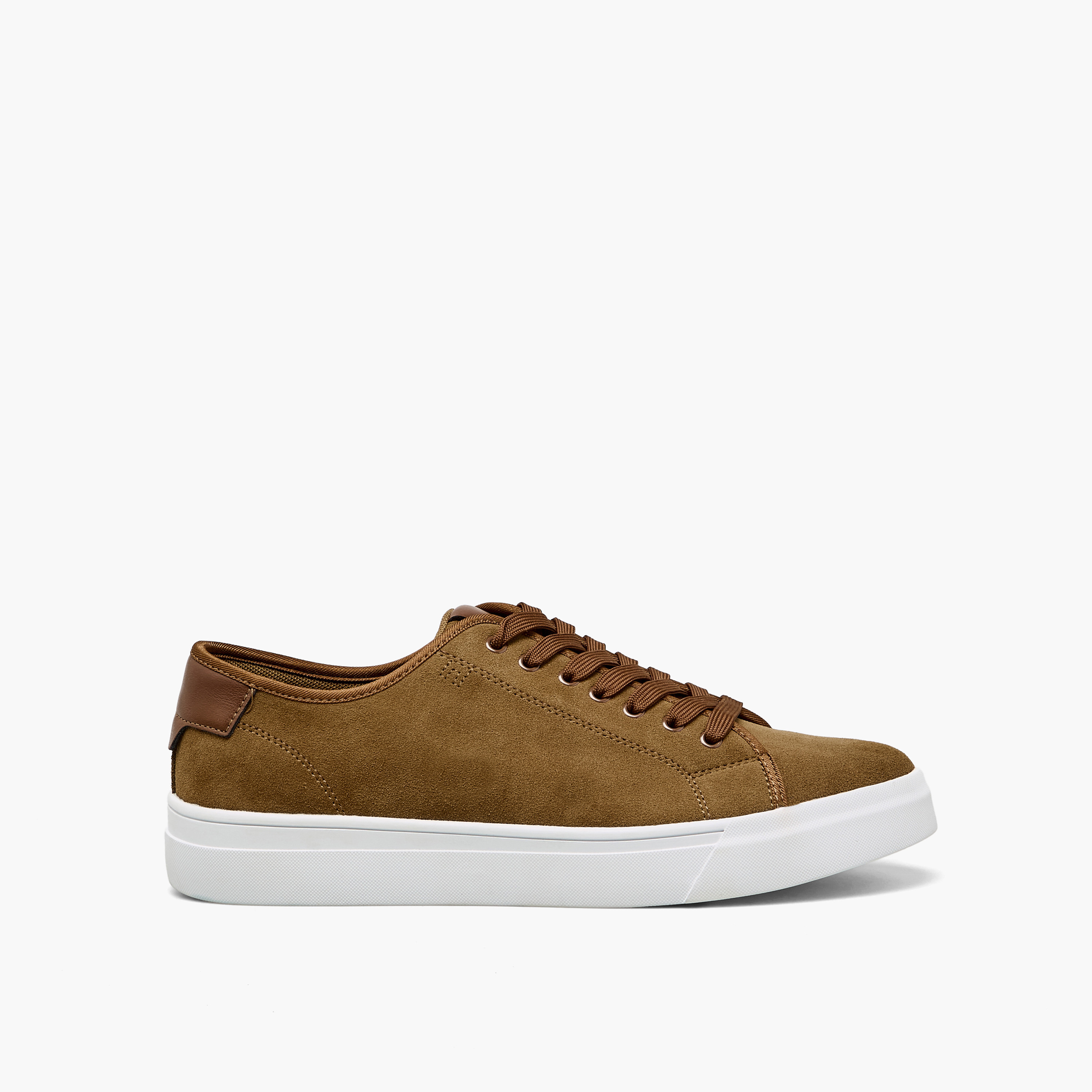 Renzo Ruganni Men Textured Lace-Up Ankle Sneakers-men-shoes-sneakers-image-2