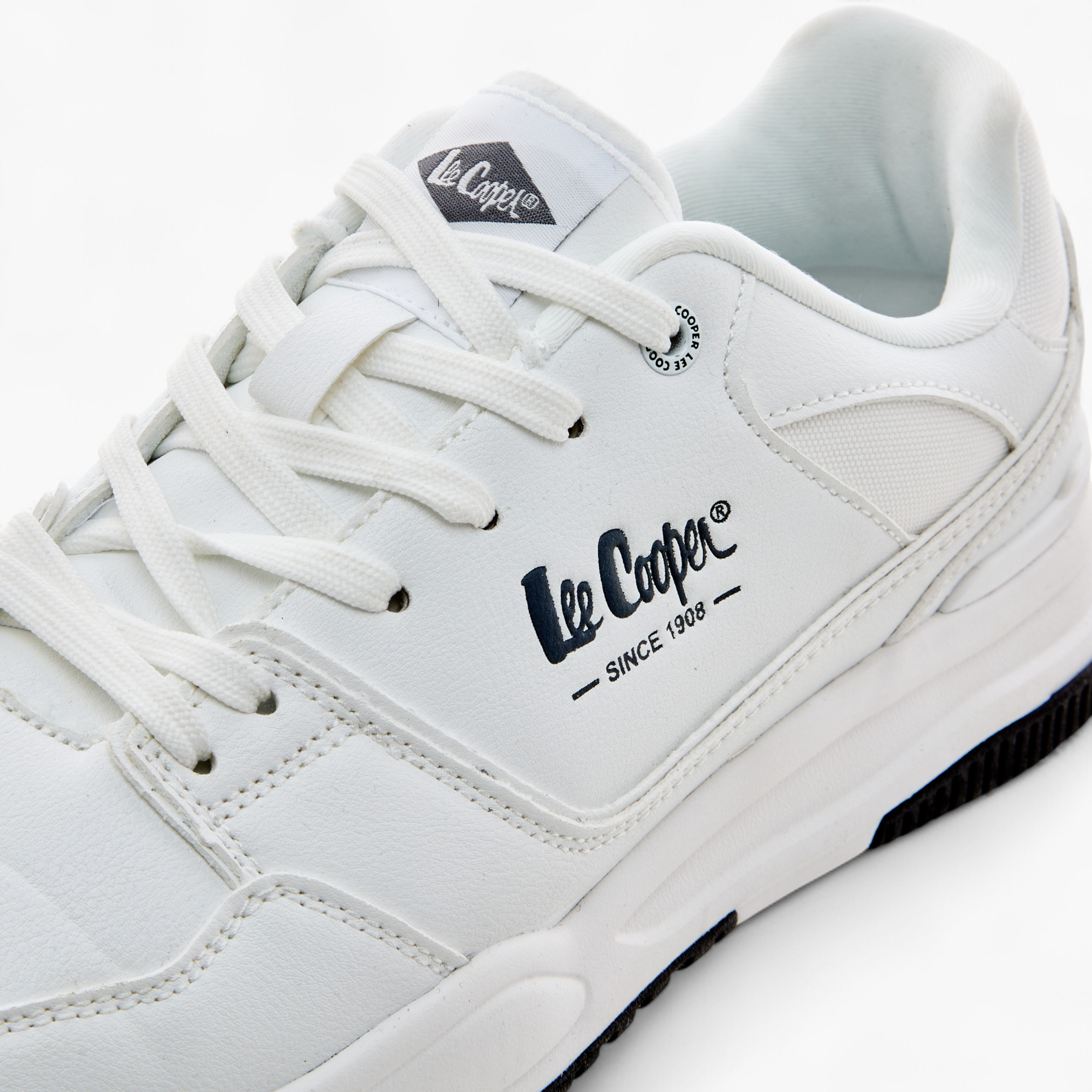 Lee Cooper Men's Logo Detail Lace-Up Sneakers-men-shoes-sneakers-image-4
