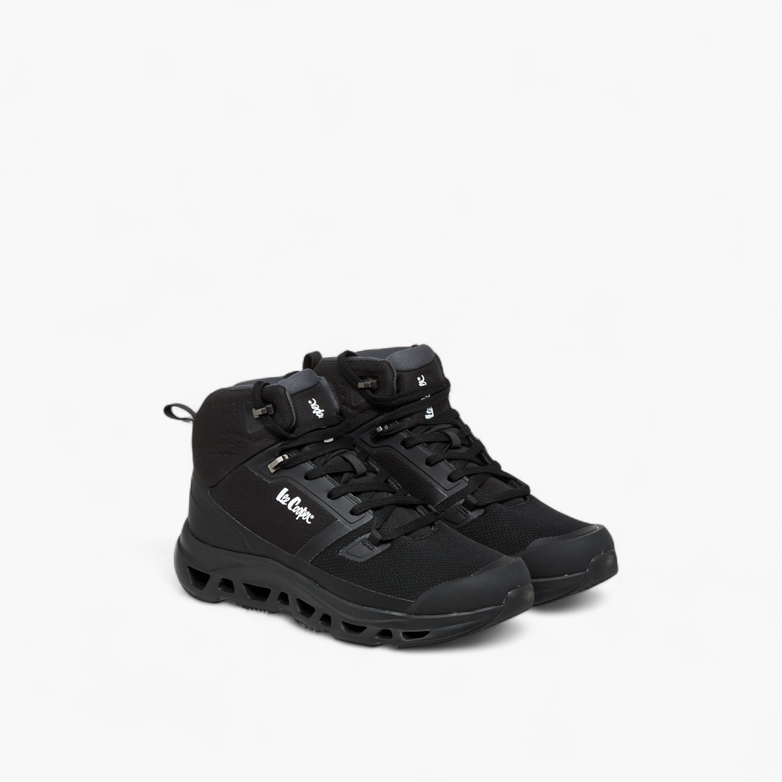 Lee Cooper Men's Textured Lace-Up Ankle Boots-men-shoes-boots-image-1