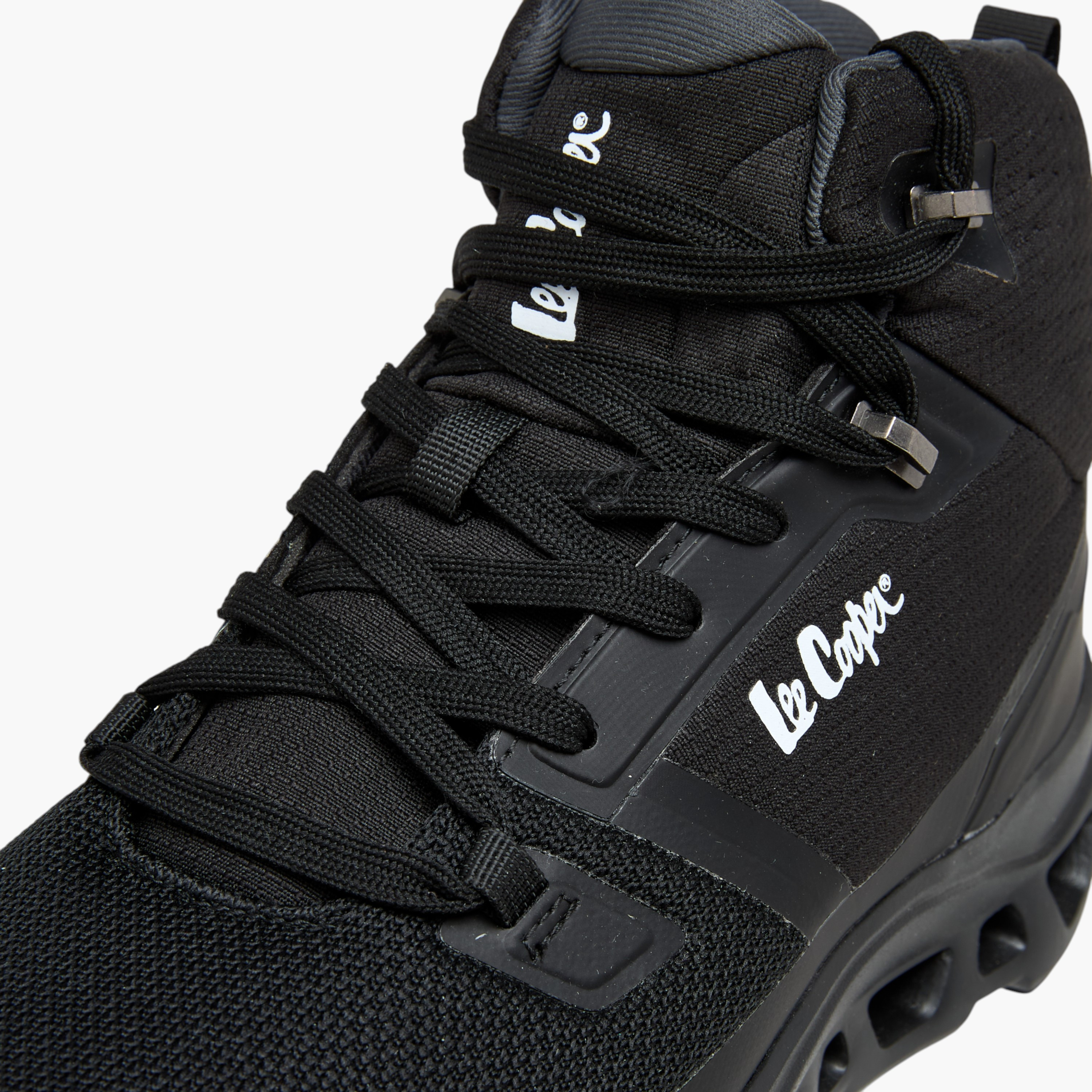 Lee Cooper Men's Textured Lace-Up Ankle Boots-men-shoes-boots-image-4