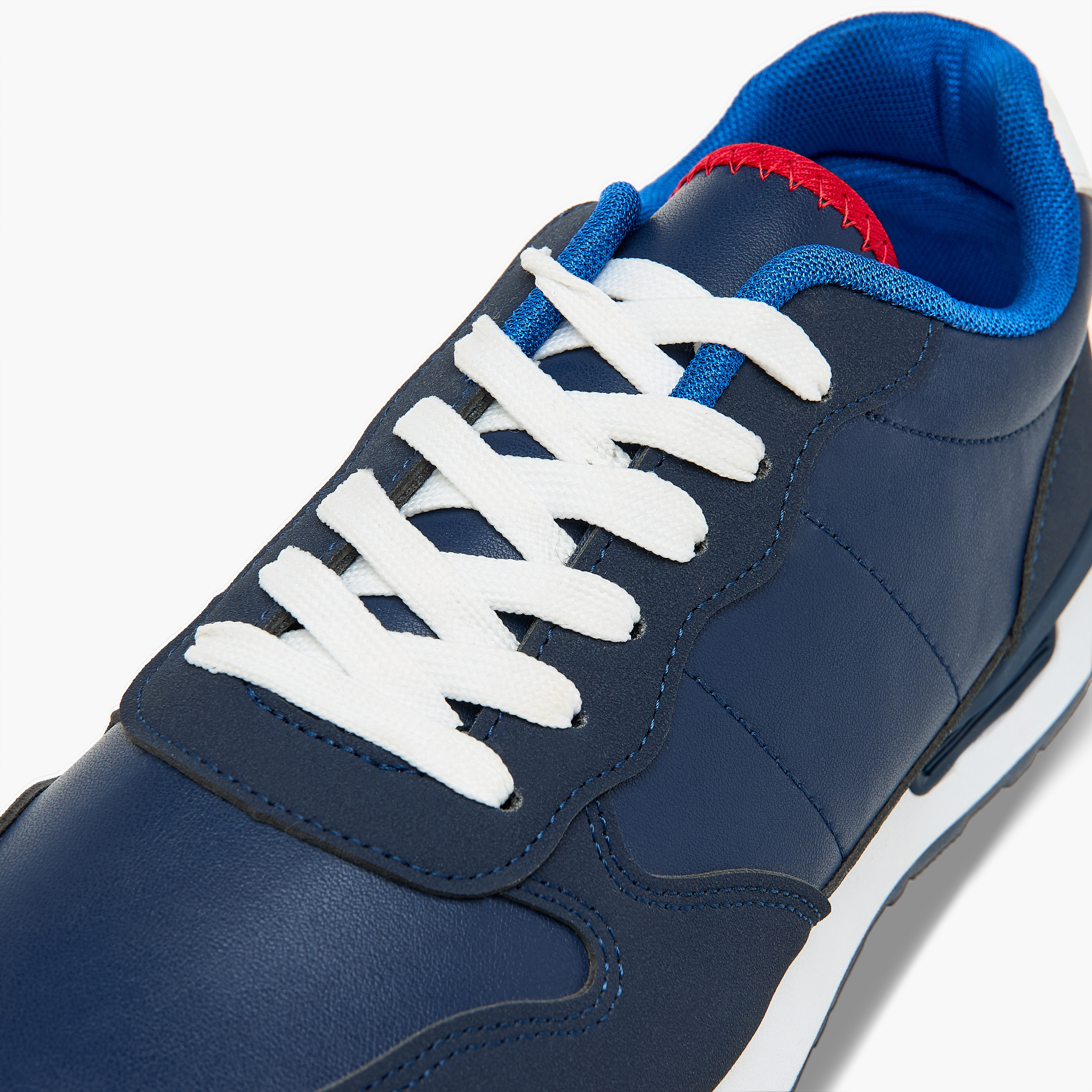 LBL by Shoexpress Panelled Sneakers with Lace-Up Closure-men-shoes-sneakers-image-4