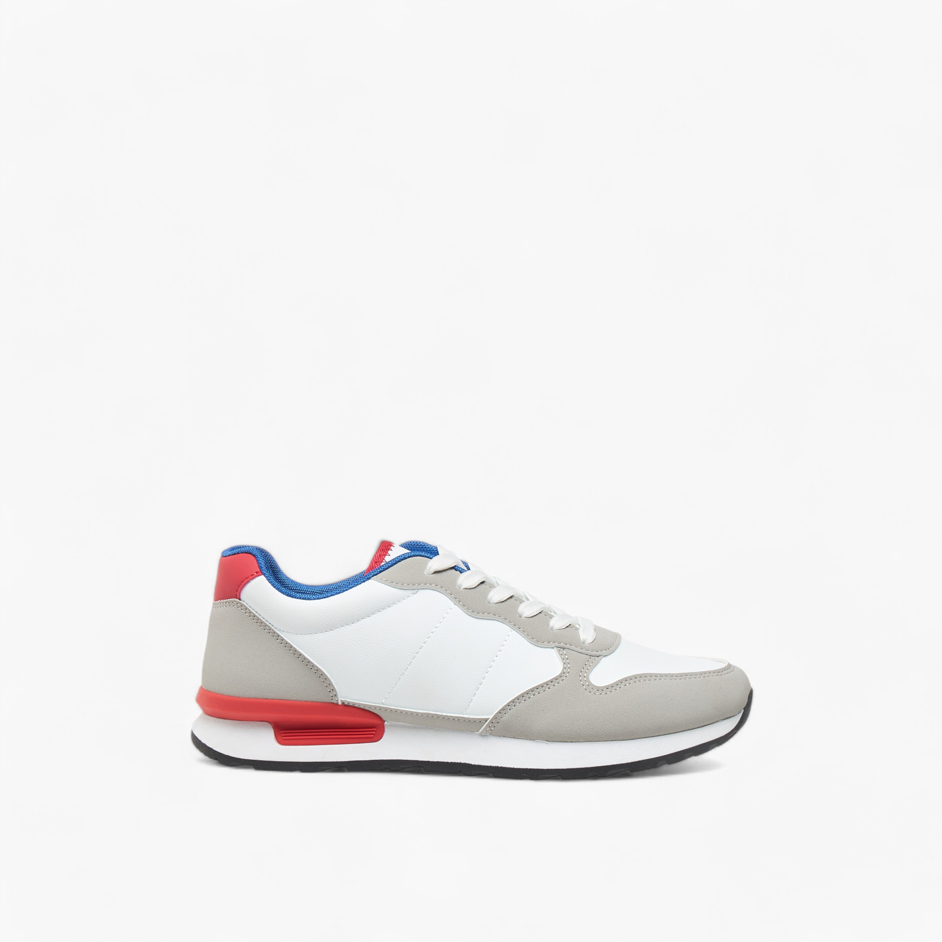LBL by Shoexpress Panelled Sneakers with Lace-Up Closure-men-shoes-sneakers-image-3