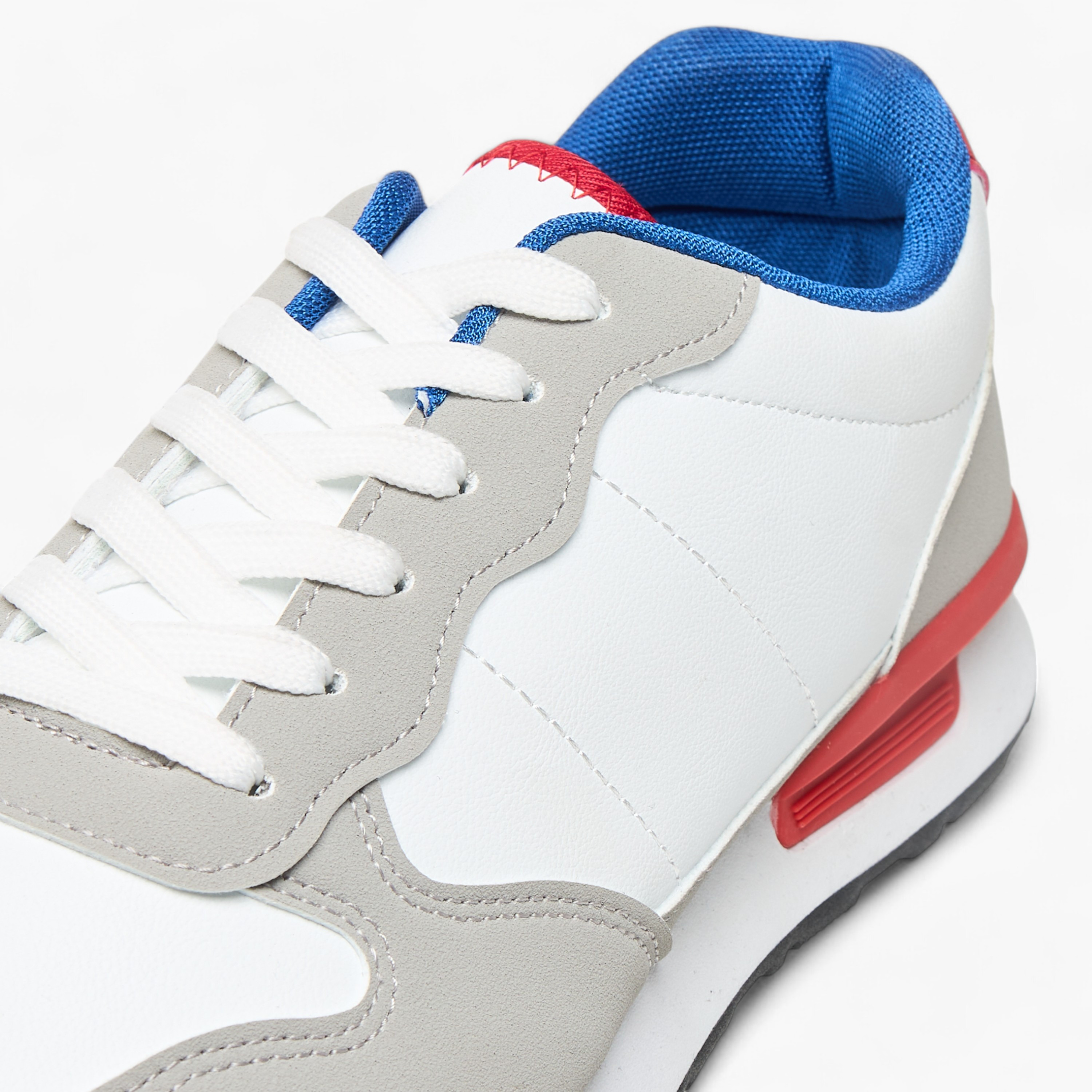 LBL by Shoexpress Panelled Sneakers with Lace-Up Closure-men-shoes-sneakers-image-4
