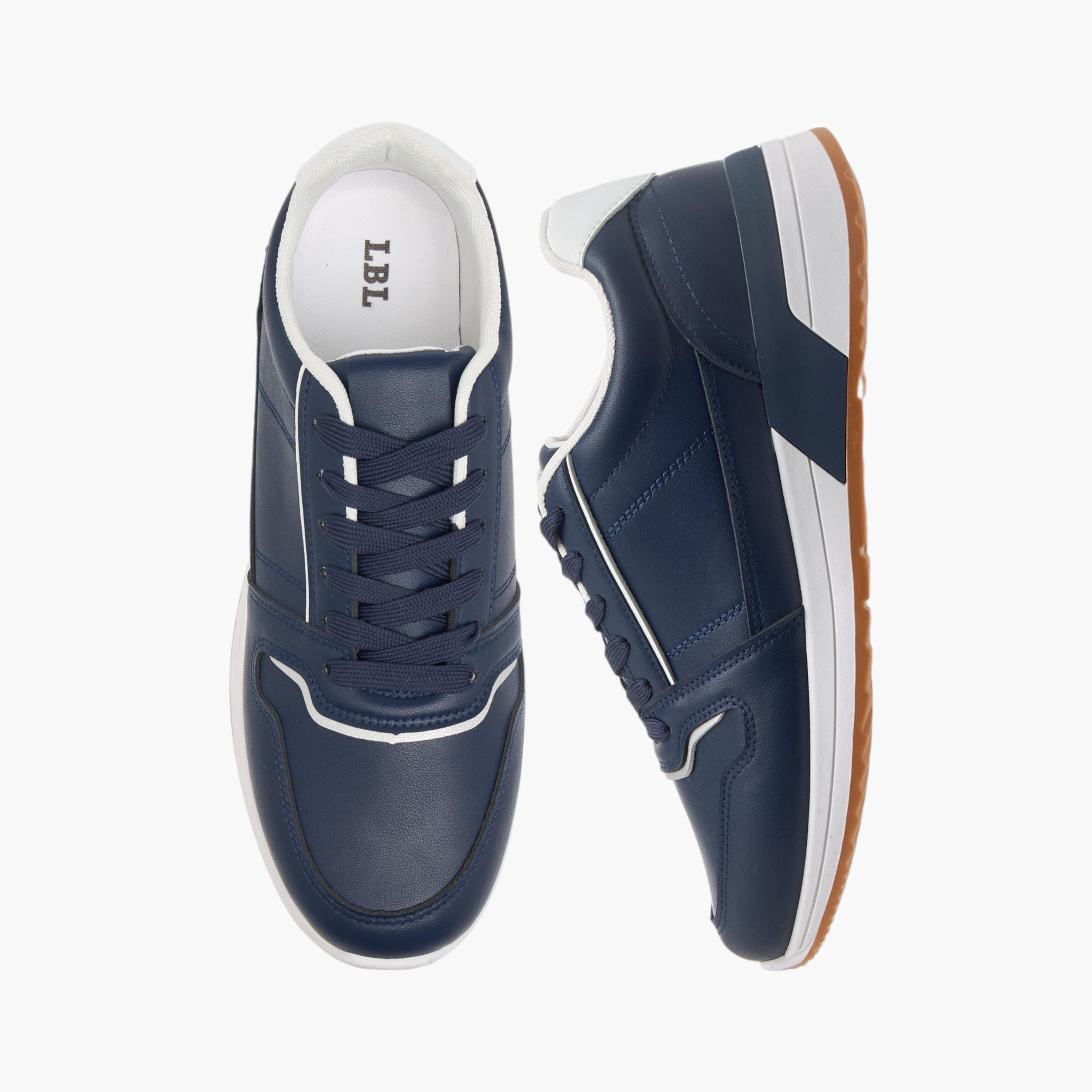 حذاء سنيكرز برباط إغلاق من إل بي إل من شوإكسبريس-men-shoes-sneakers-image-6
