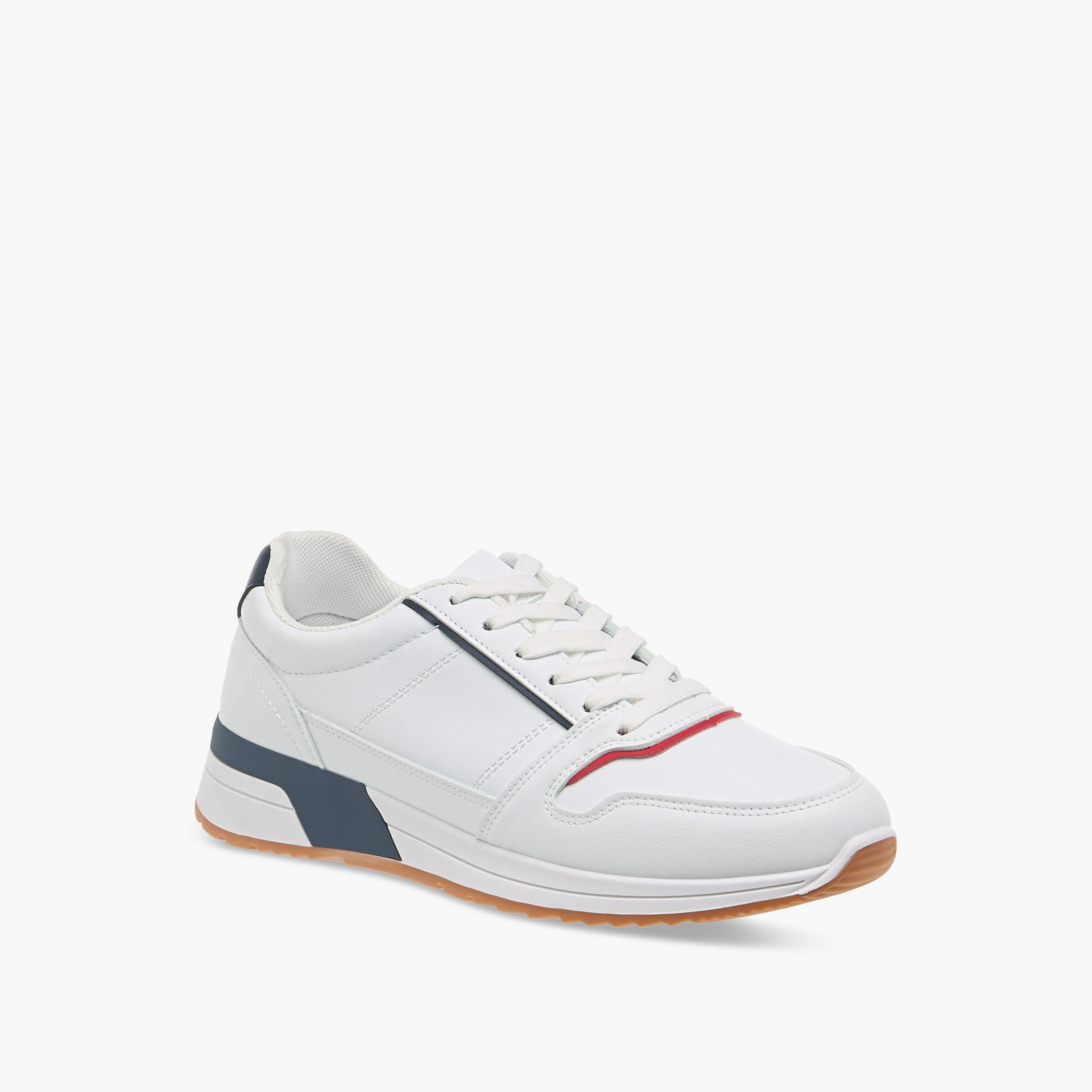 LBL by Shoexpress Panelled Lace-Up Sneakers-men-shoes-sneakers-image-2