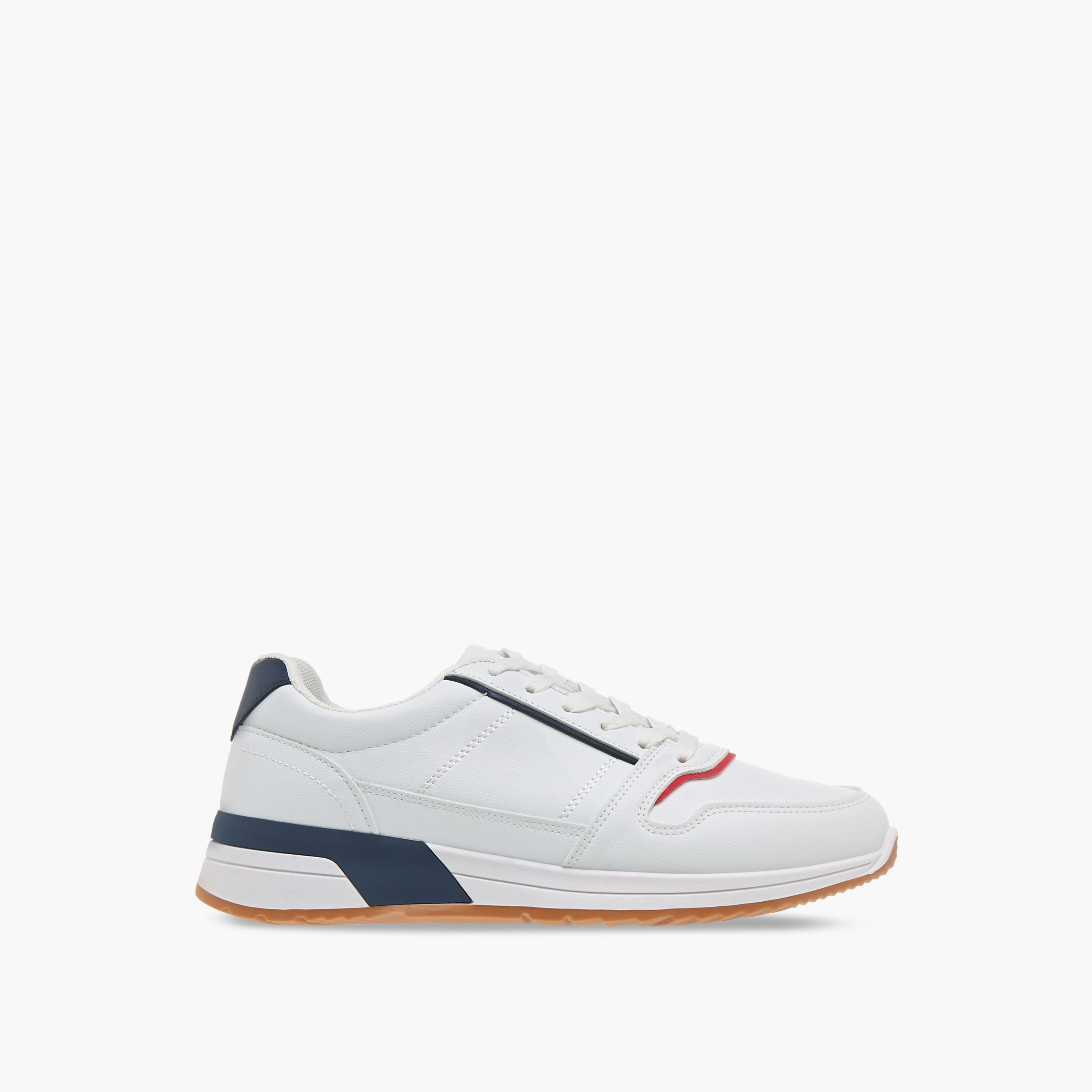 LBL by Shoexpress Panelled Lace-Up Sneakers-men-shoes-sneakers-image-3