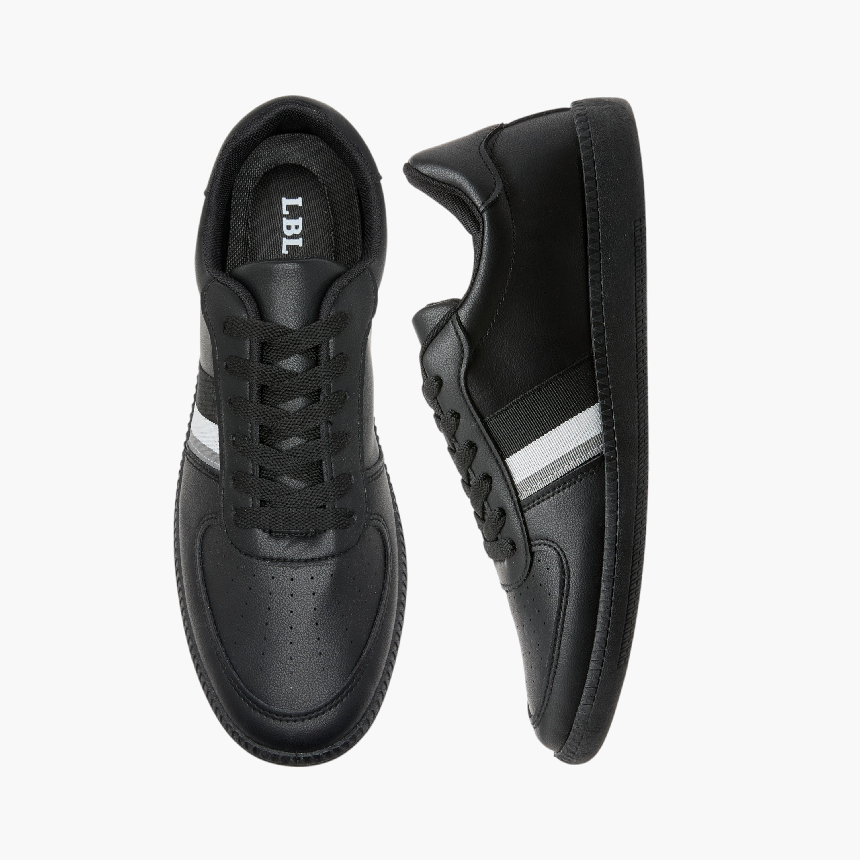 LBL by Shoexpress Panelled Lace-Up Sneakers-men-shoes-sneakers-image-1