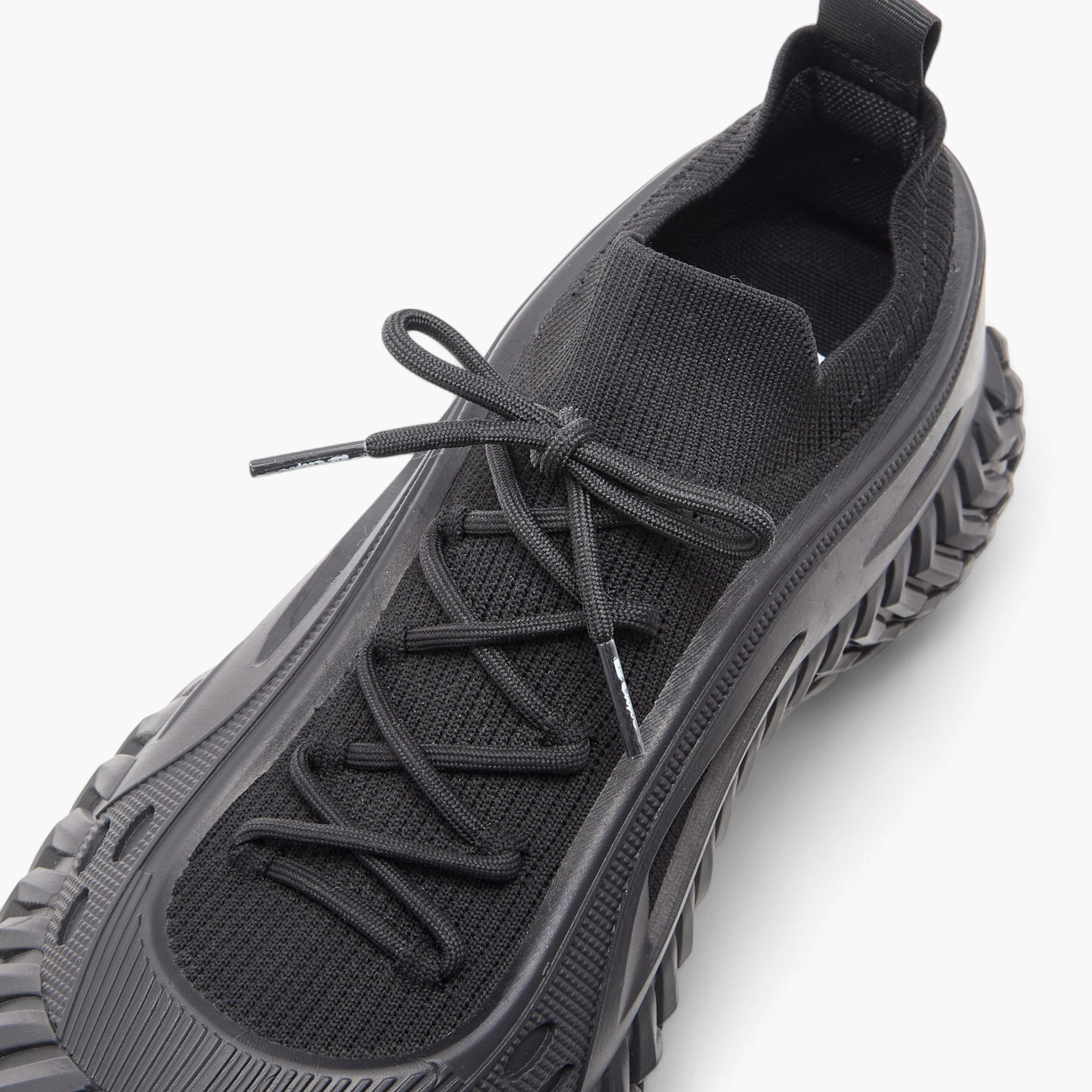 Lee Cooper Men's Panelled Sneakers with Lace-Up Closure-men-shoes-sneakers-image-4
