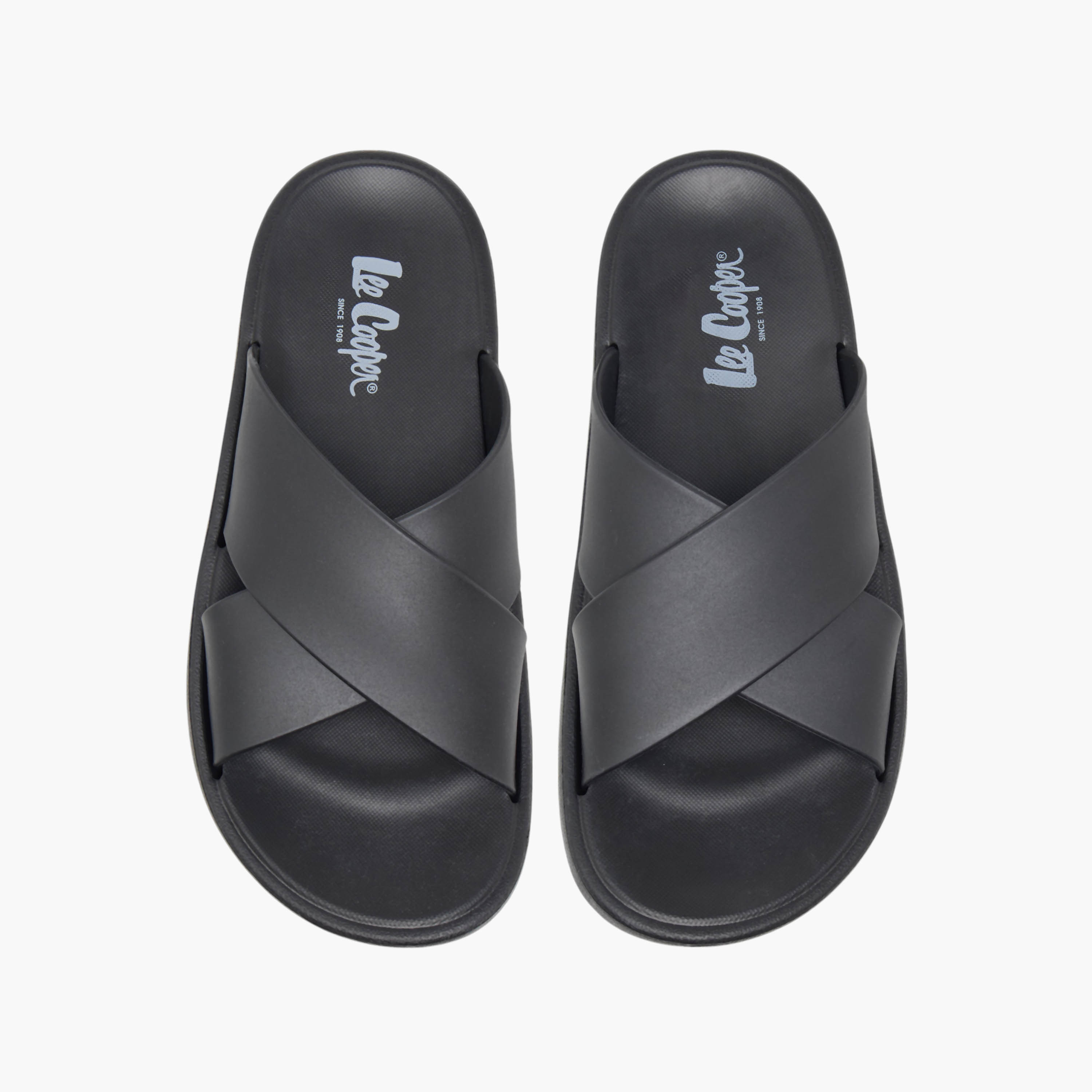 Lee Cooper Men's Cross Strap Sandals-men-shoes-sandals-image-1