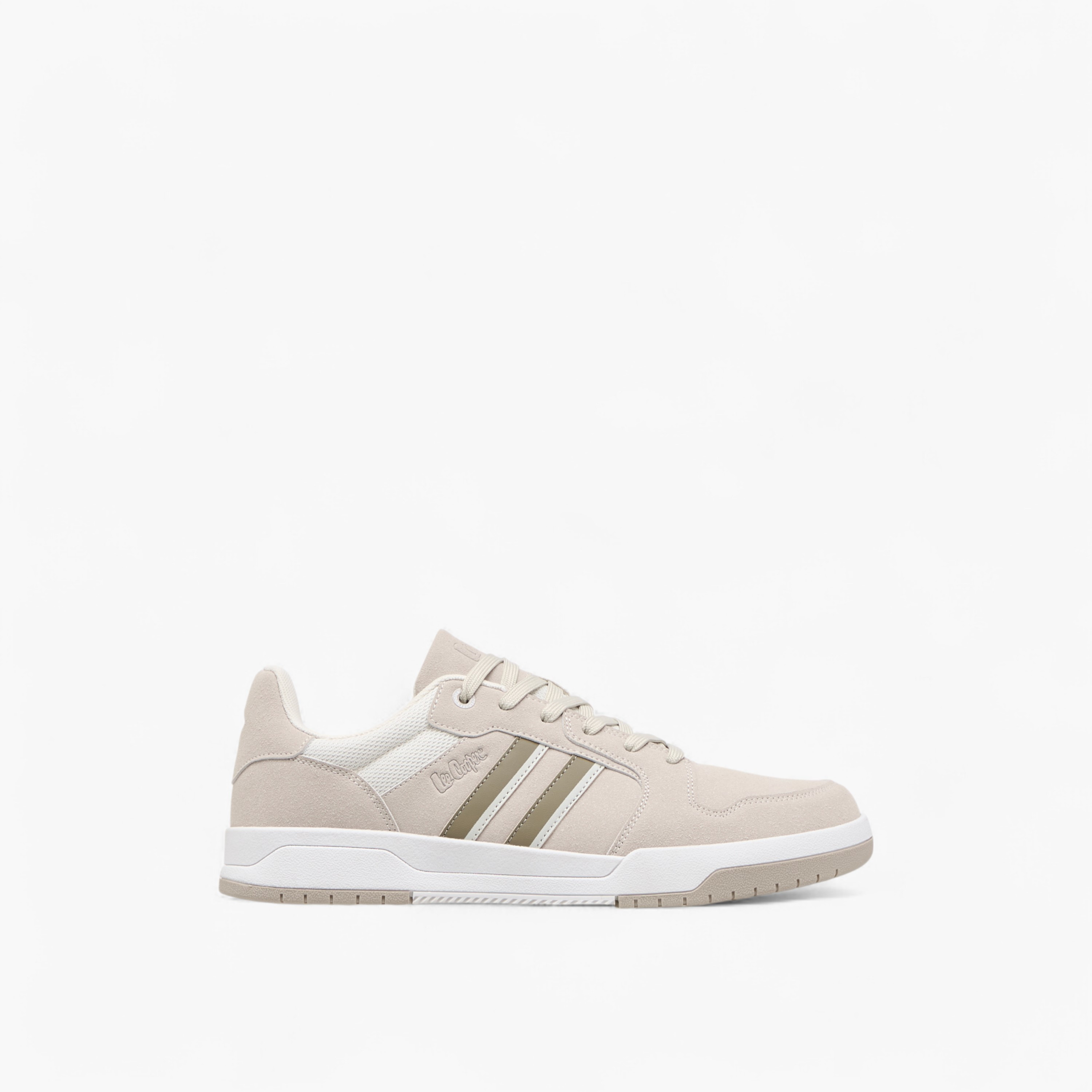 Lee Cooper Men's Panelled Sneakers with Lace-Up Closure-men-shoes-sneakers-image-3
