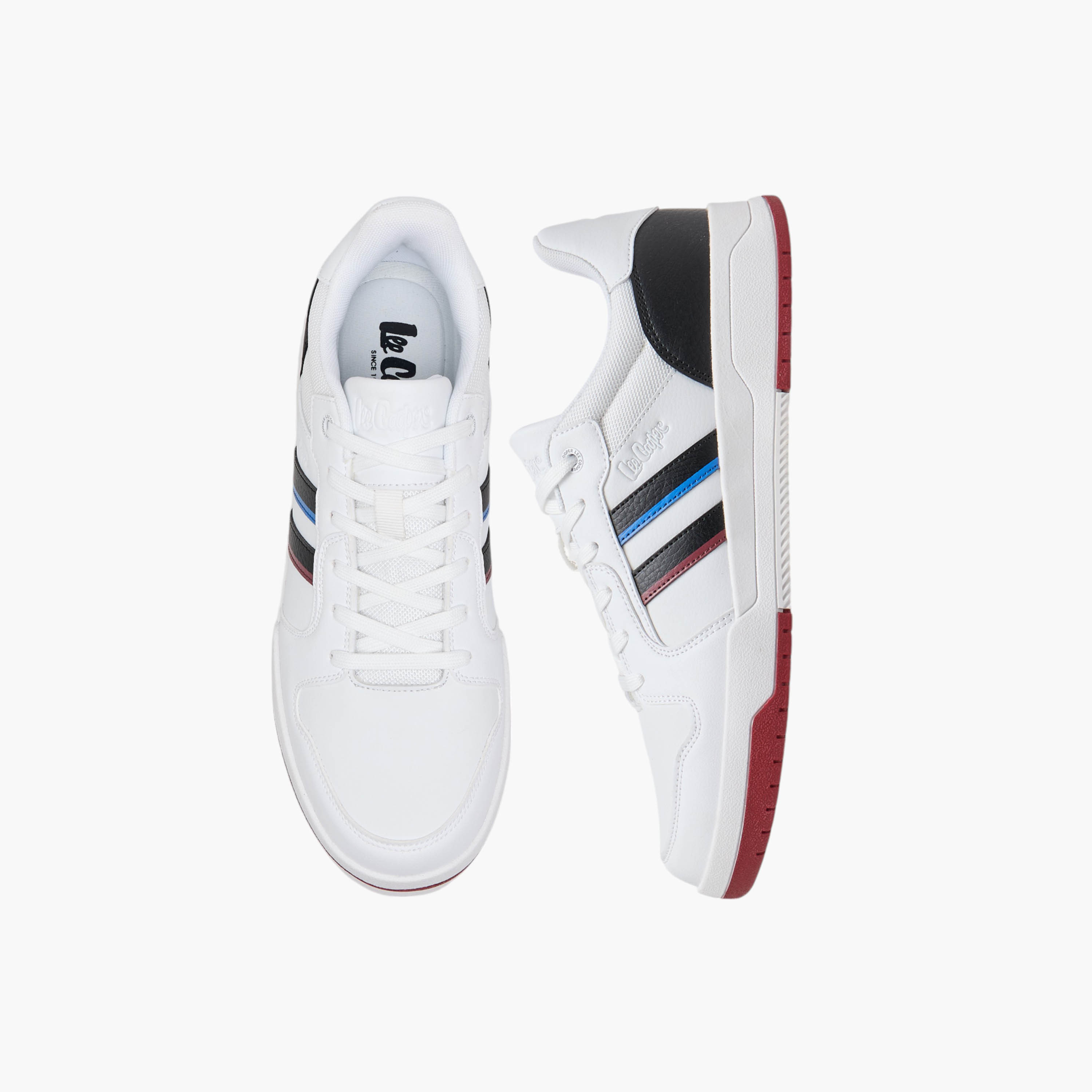 حذاء سنيكرز بألواح ورباط إغلاق للرجال من لي كوبر-men-shoes-sneakers-image-1