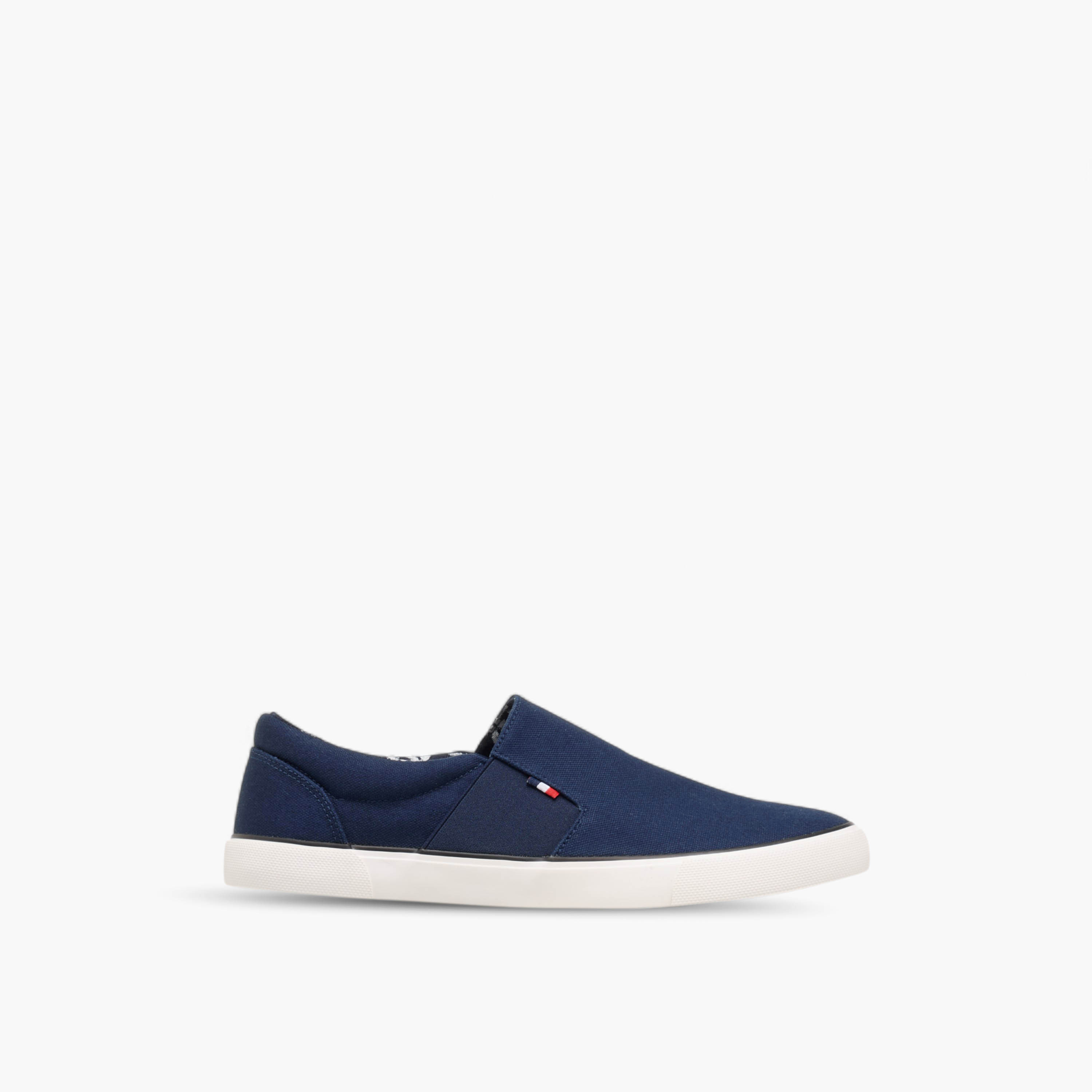 LBL by Shoexpress Solid Slip-On Canvas Shoes-men-shoes-sneakers-image-3