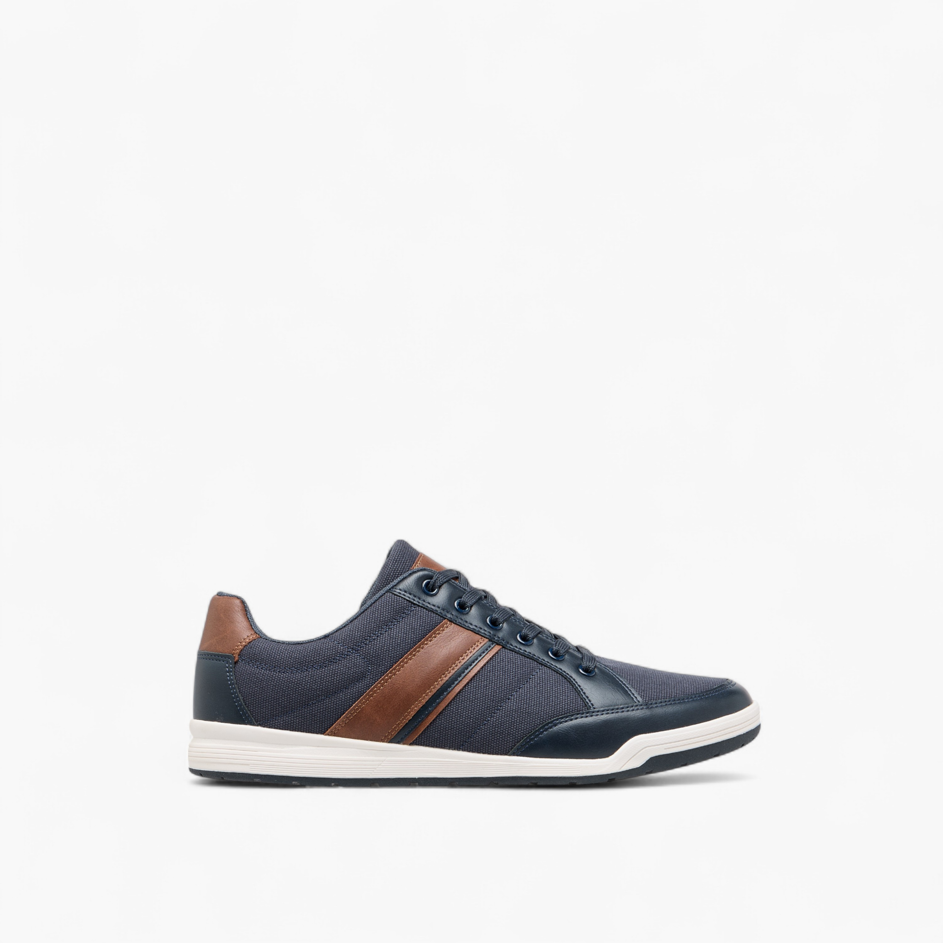 LBL by Shoexpress Panelled Sneakers with Lace-Up Closure-men-shoes-sneakers-image-3