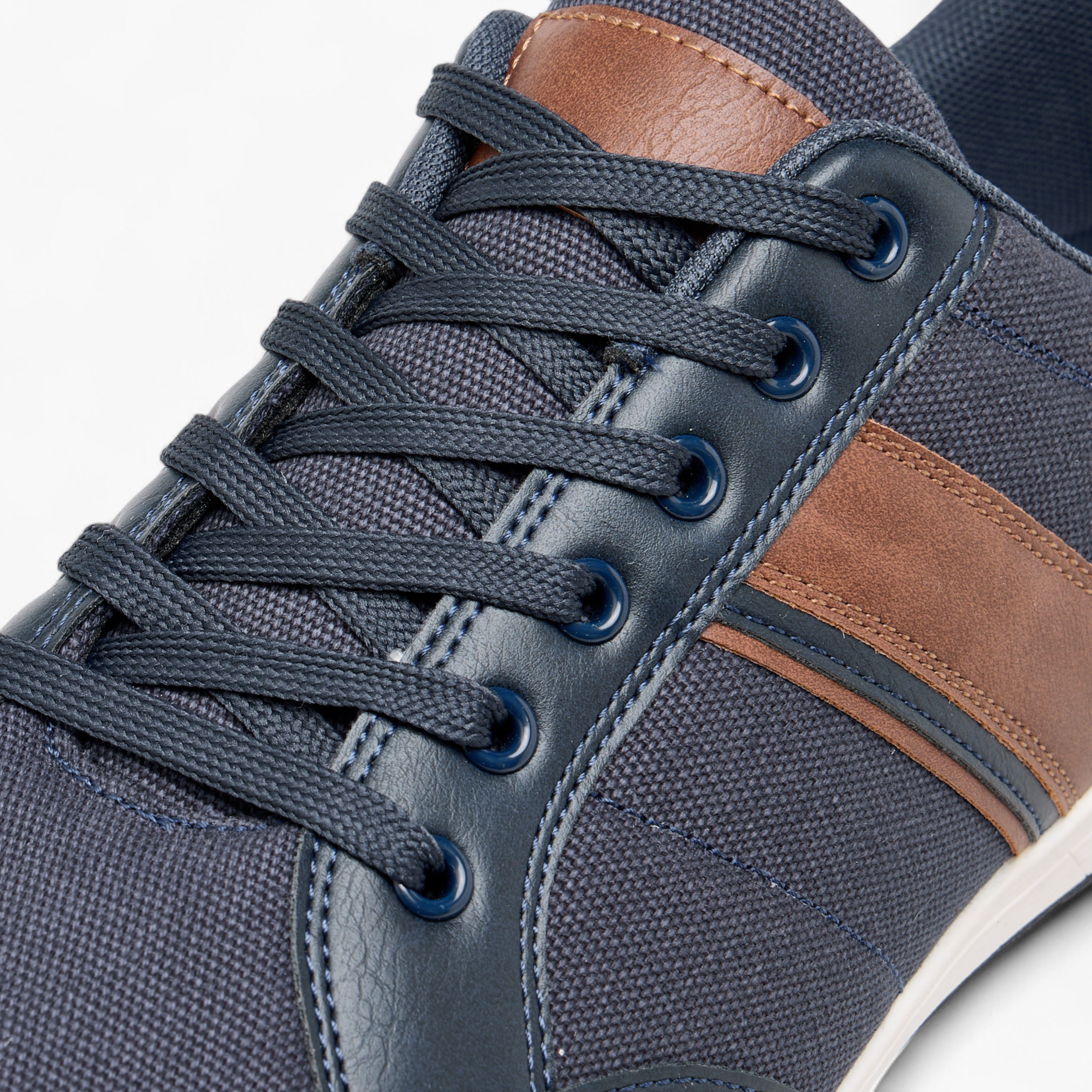LBL by Shoexpress Panelled Sneakers with Lace-Up Closure-men-shoes-sneakers-image-4