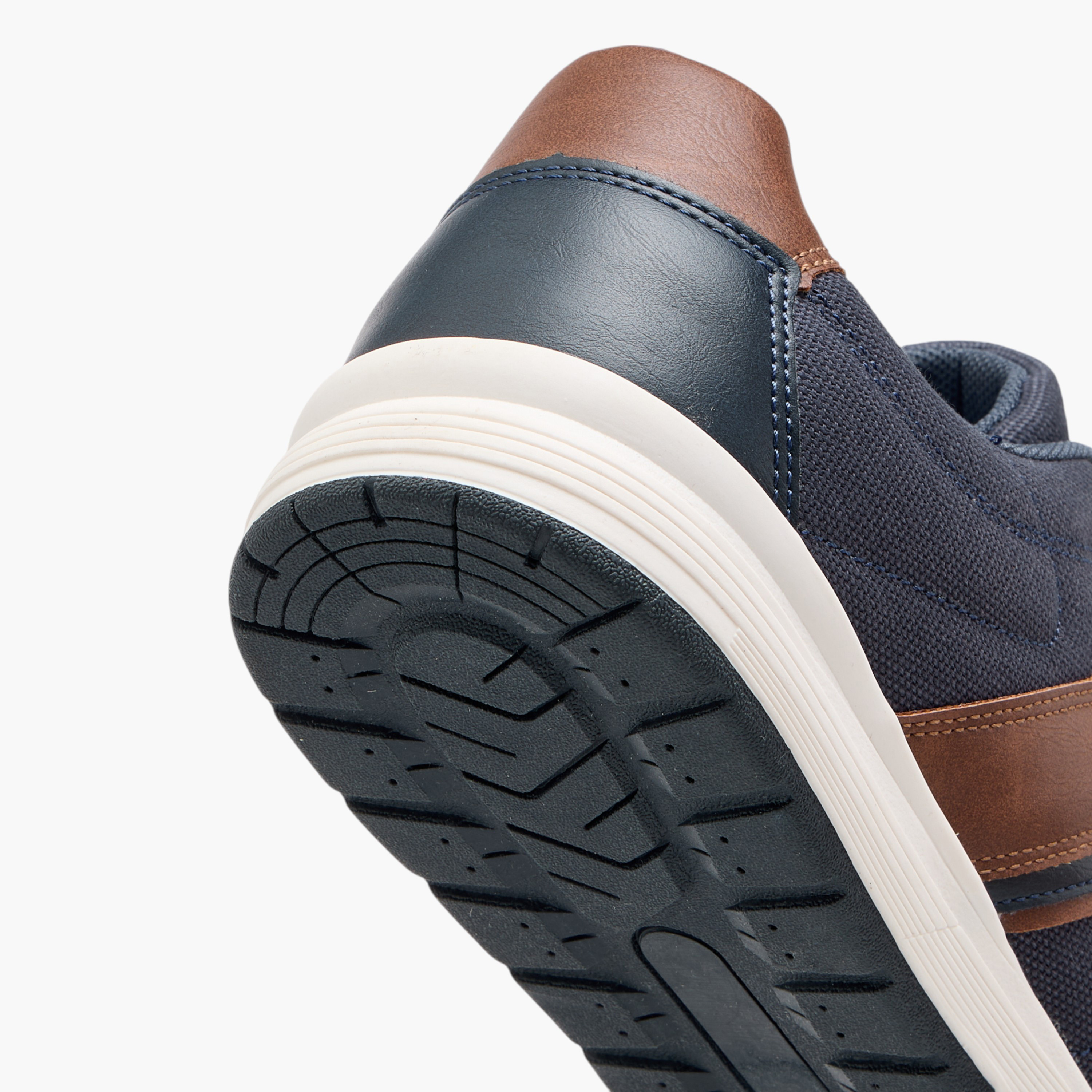LBL by Shoexpress Panelled Sneakers with Lace-Up Closure-men-shoes-sneakers-image-5