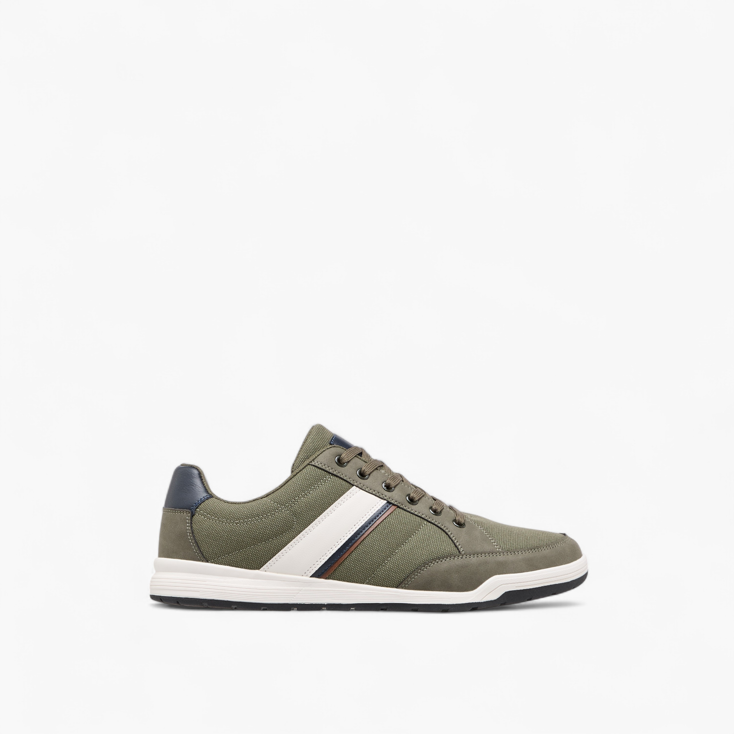 LBL by Shoexpress Panelled Sneakers with Lace-Up Closure-men-shoes-sneakers-image-3
