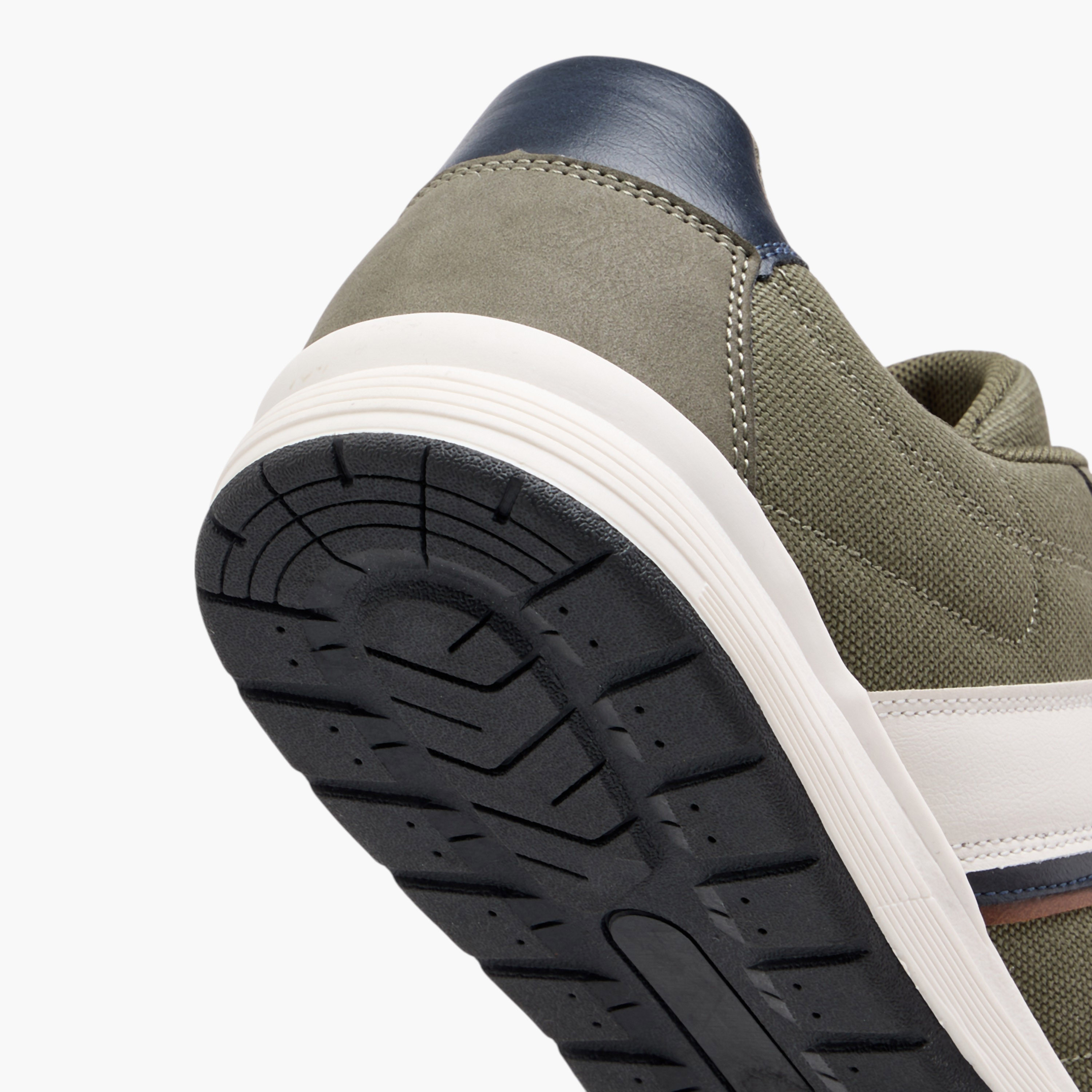 LBL by Shoexpress Panelled Sneakers with Lace-Up Closure-men-shoes-sneakers-image-5