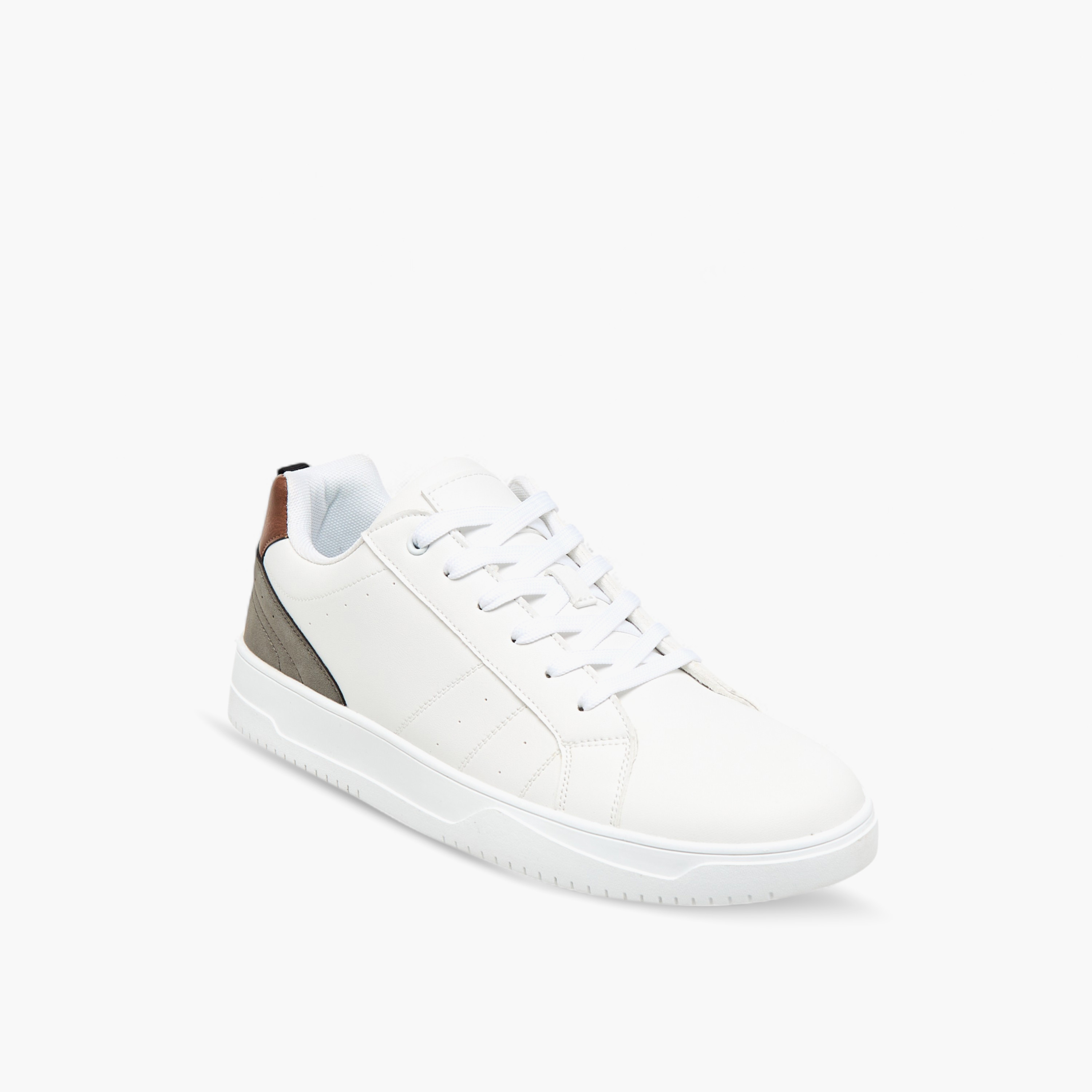 LBL by Shoexpress Panelled Lace-Up Sneakers-men-shoes-sneakers-image-2