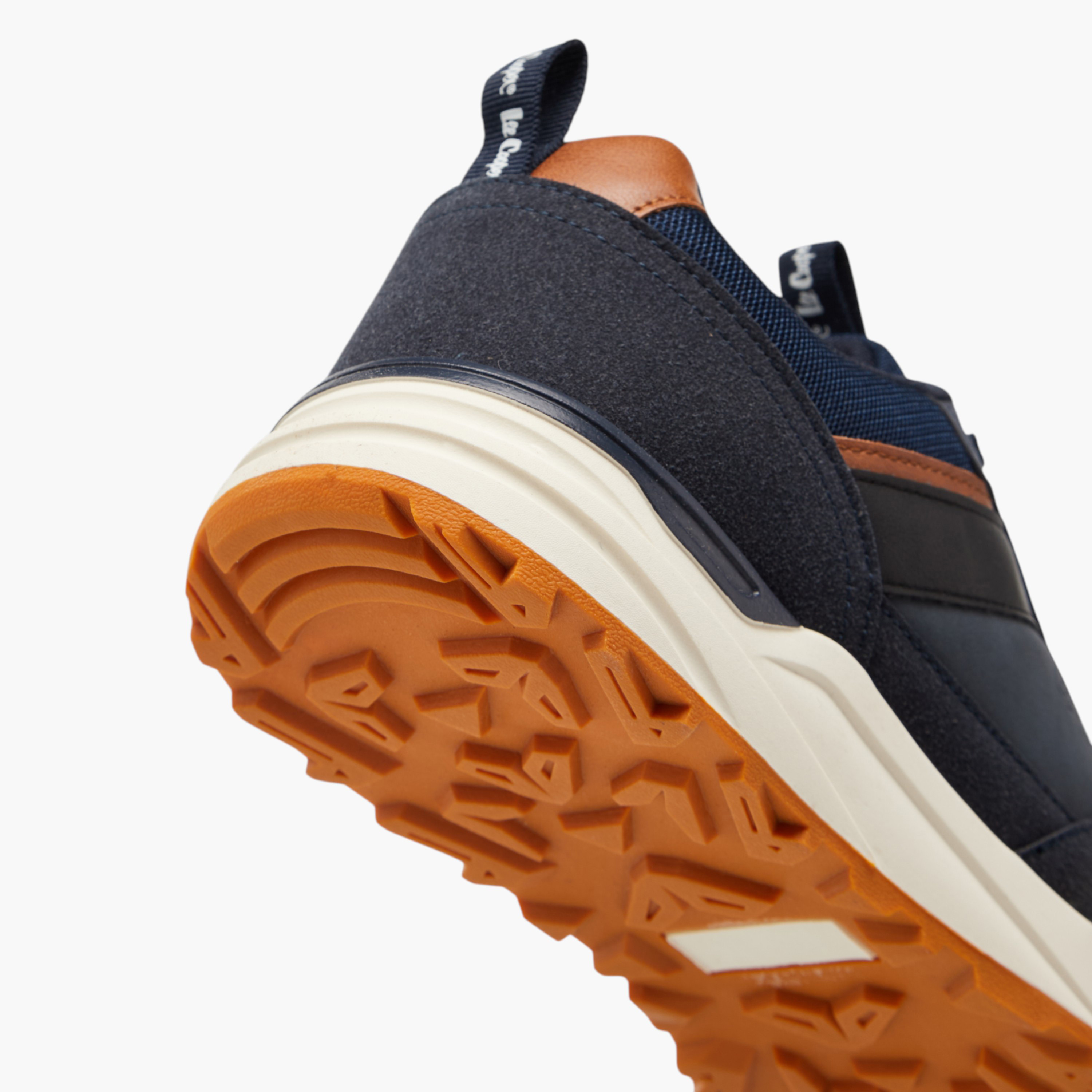 Lee Cooper Men's Panelled Lace-Up Sneakers-men-shoes-sneakers-image-5